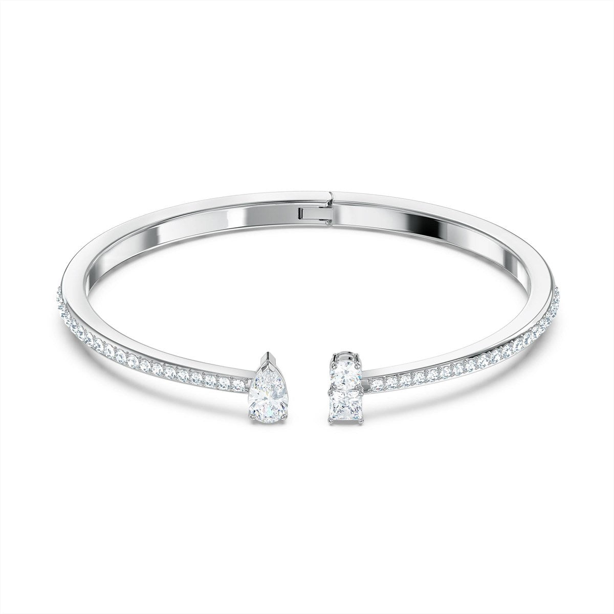 Attract Cuff Bileklik, Beyaz, Rodyum Kaplama, S 5572667