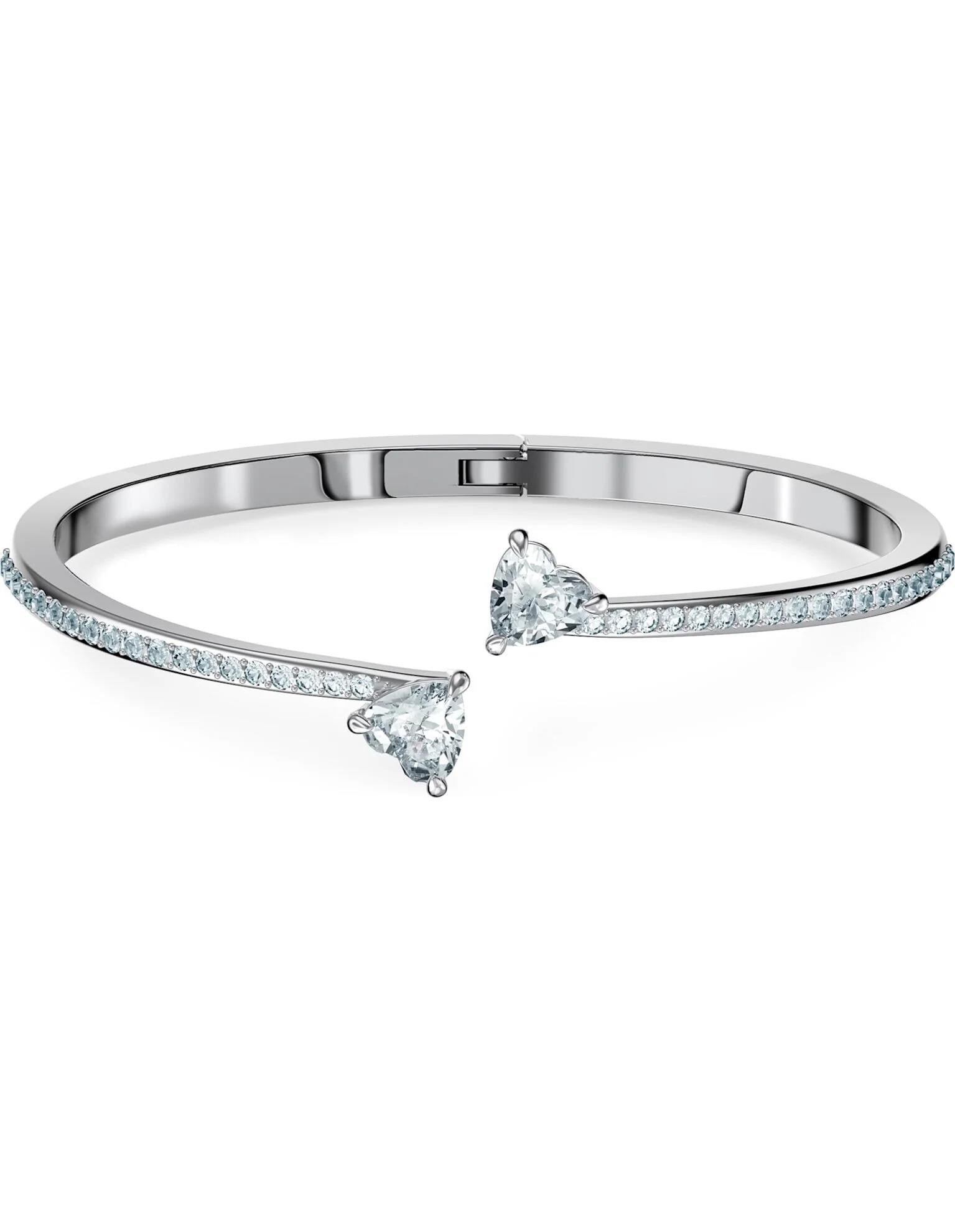 Swarovski Bileklik Attract Soul-Bangle Heart Czwh-Cry-Rhs S 5535354