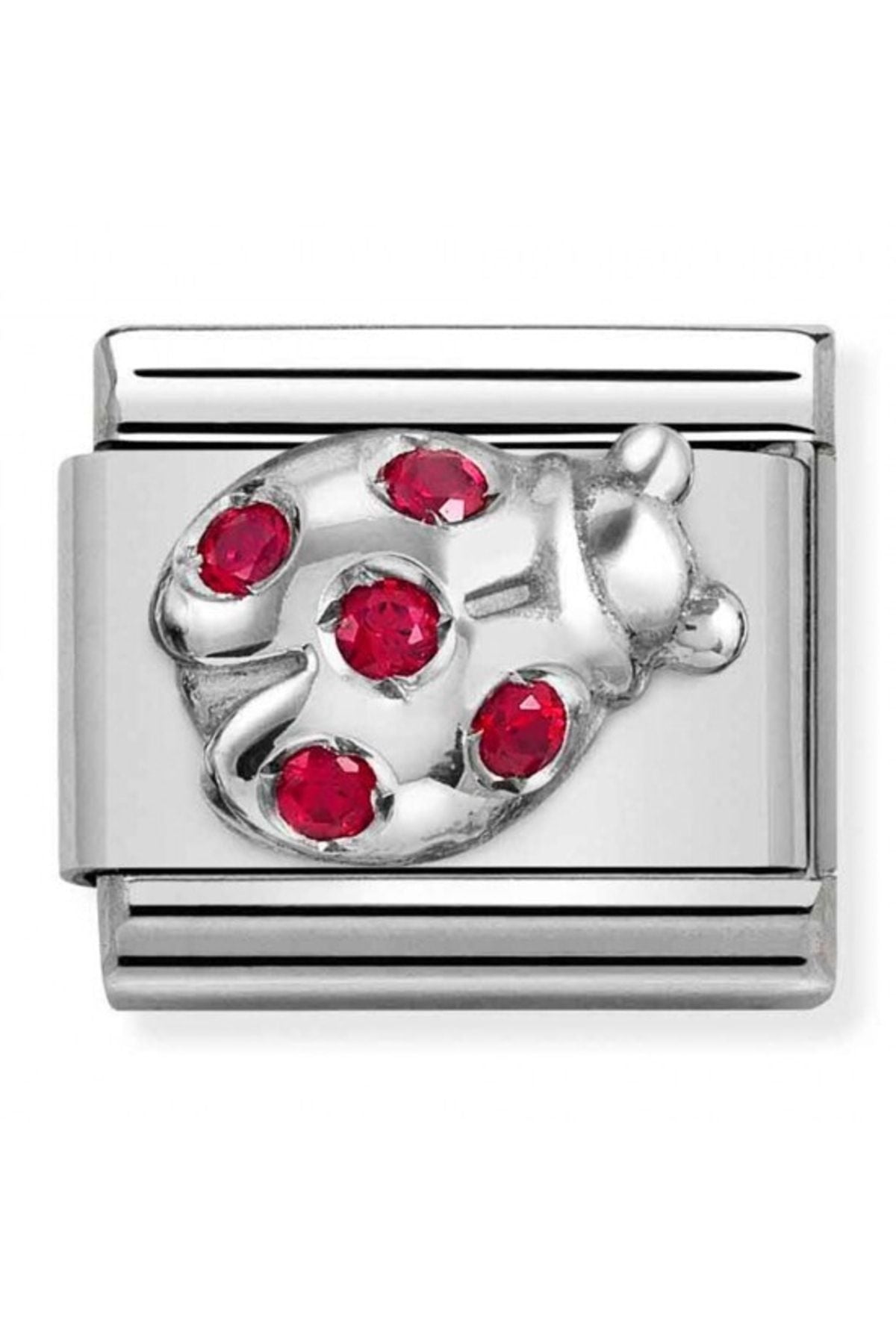 Classıc Ladybird Crystal Charm
