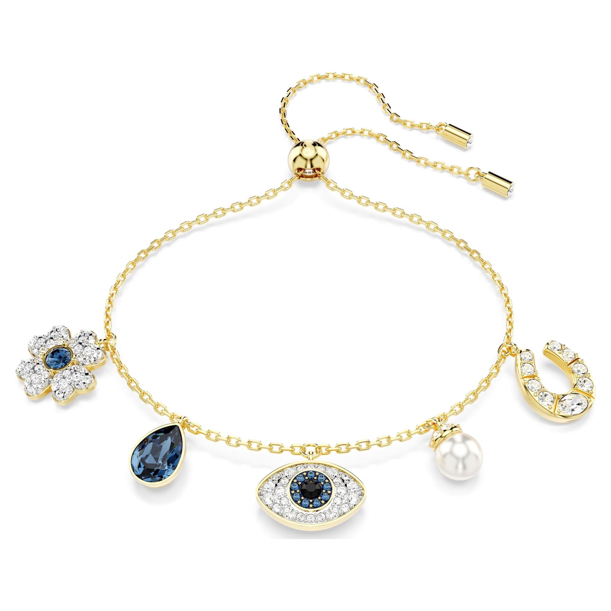 Swarovski Bilezik Symbolıca:Bracelet Blu/Gos M 5692162