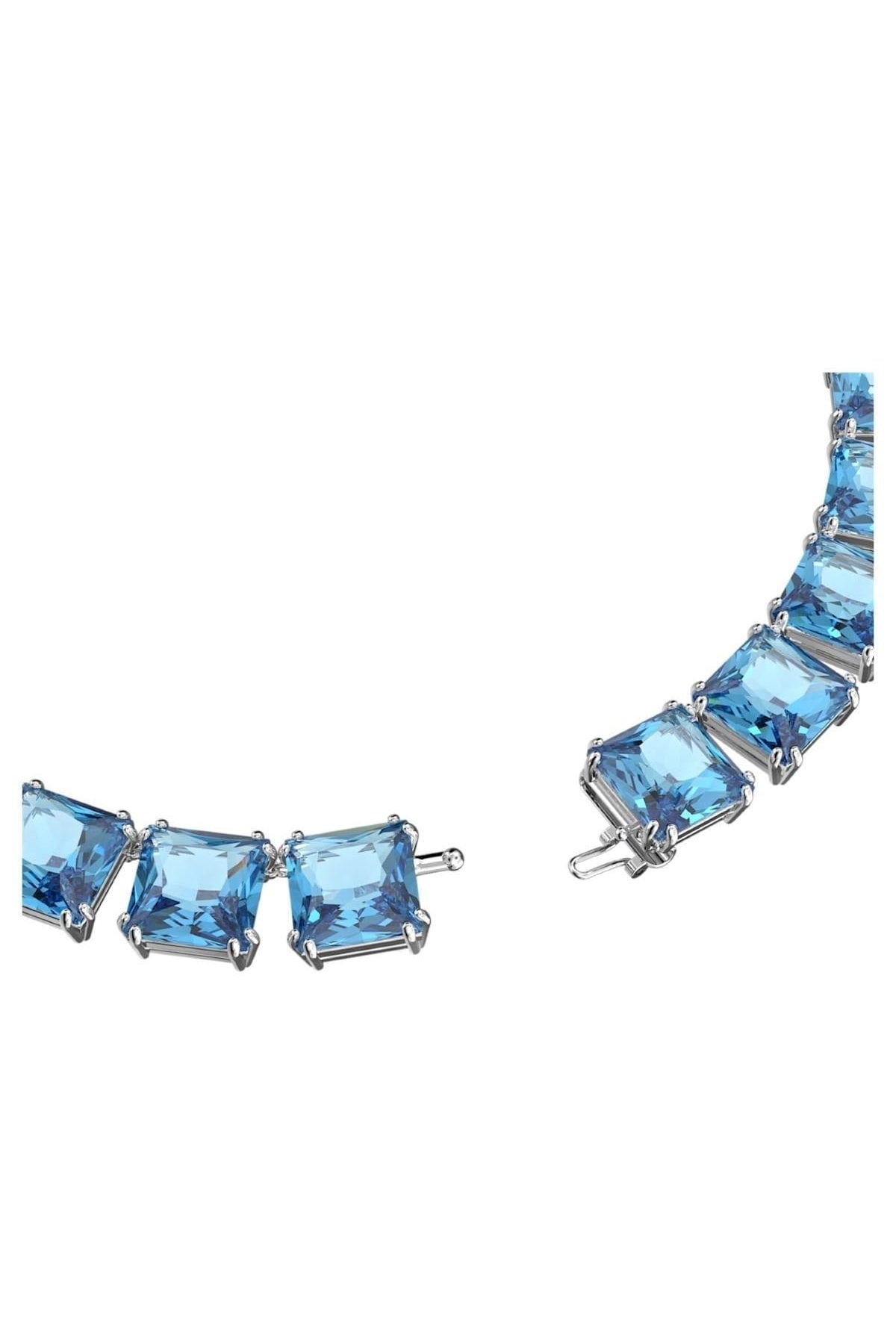 Swarovski Kolye Milleniar:All Around Large Square, AQUA/RHS 5609704