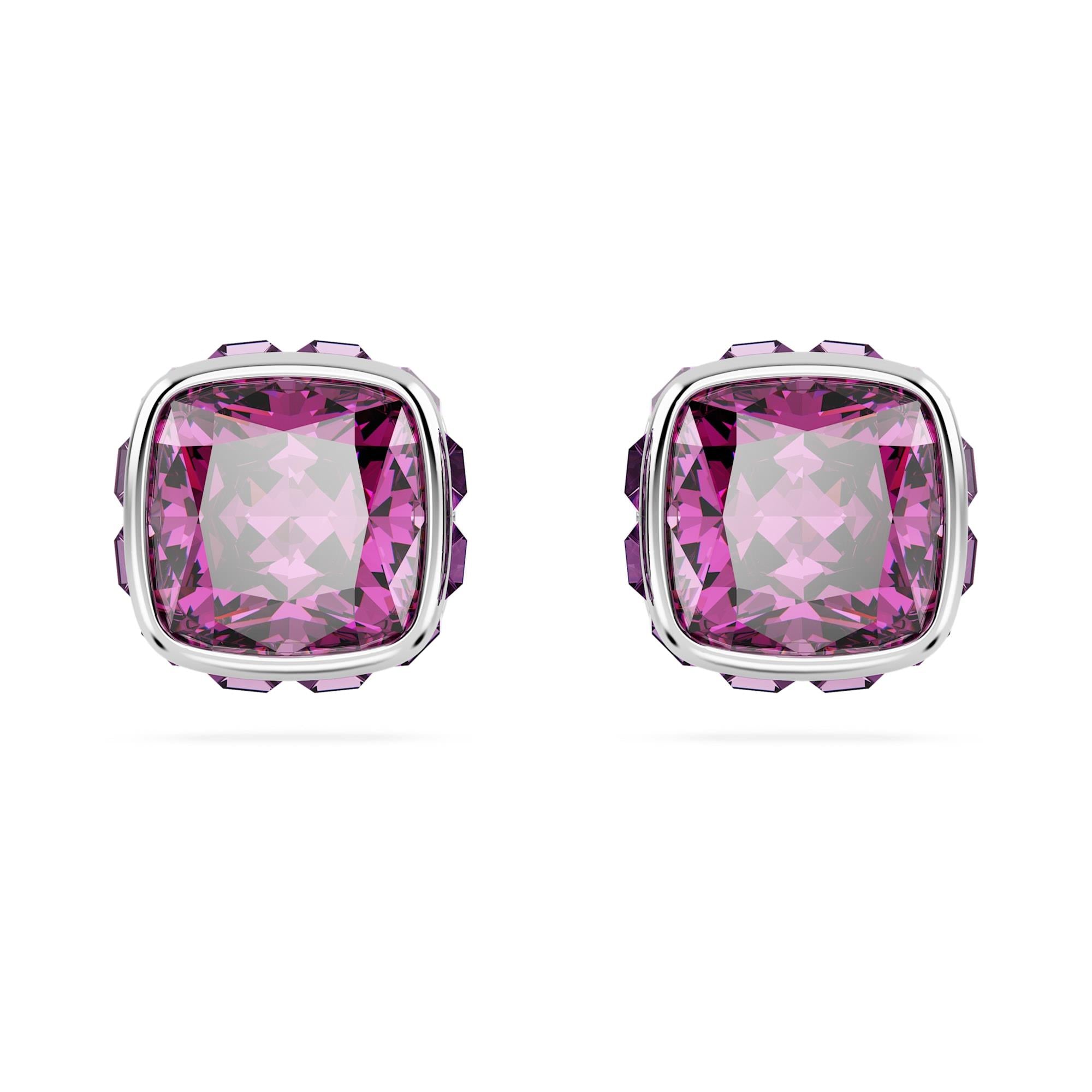 Swarovski Küpe Birthstone:Pe Studs Feb Pur/Rhs 5660797