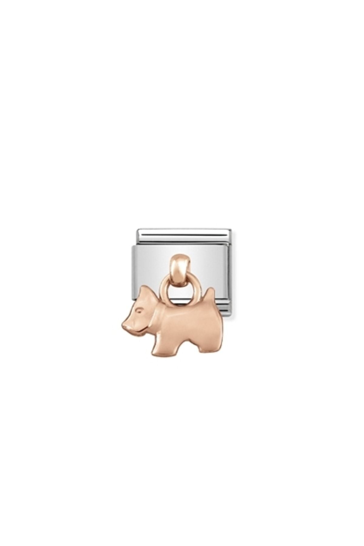 Classic Dekoratif Charm - Charm - Köpek - (09 Dog) 9K Rose Altın
