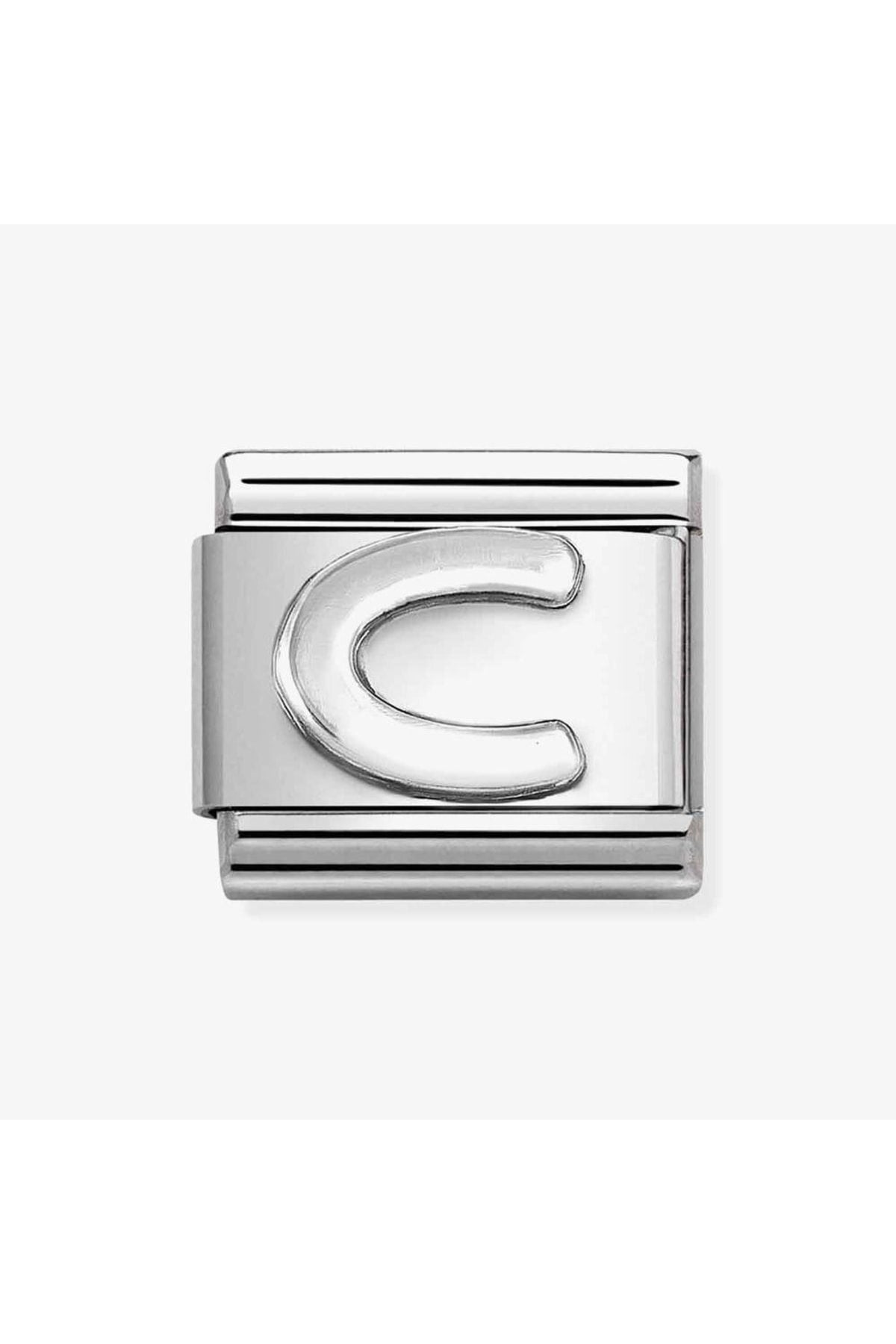 Classic Dekoratif Link - Harfler - C - (03 C) 925 Gümüş