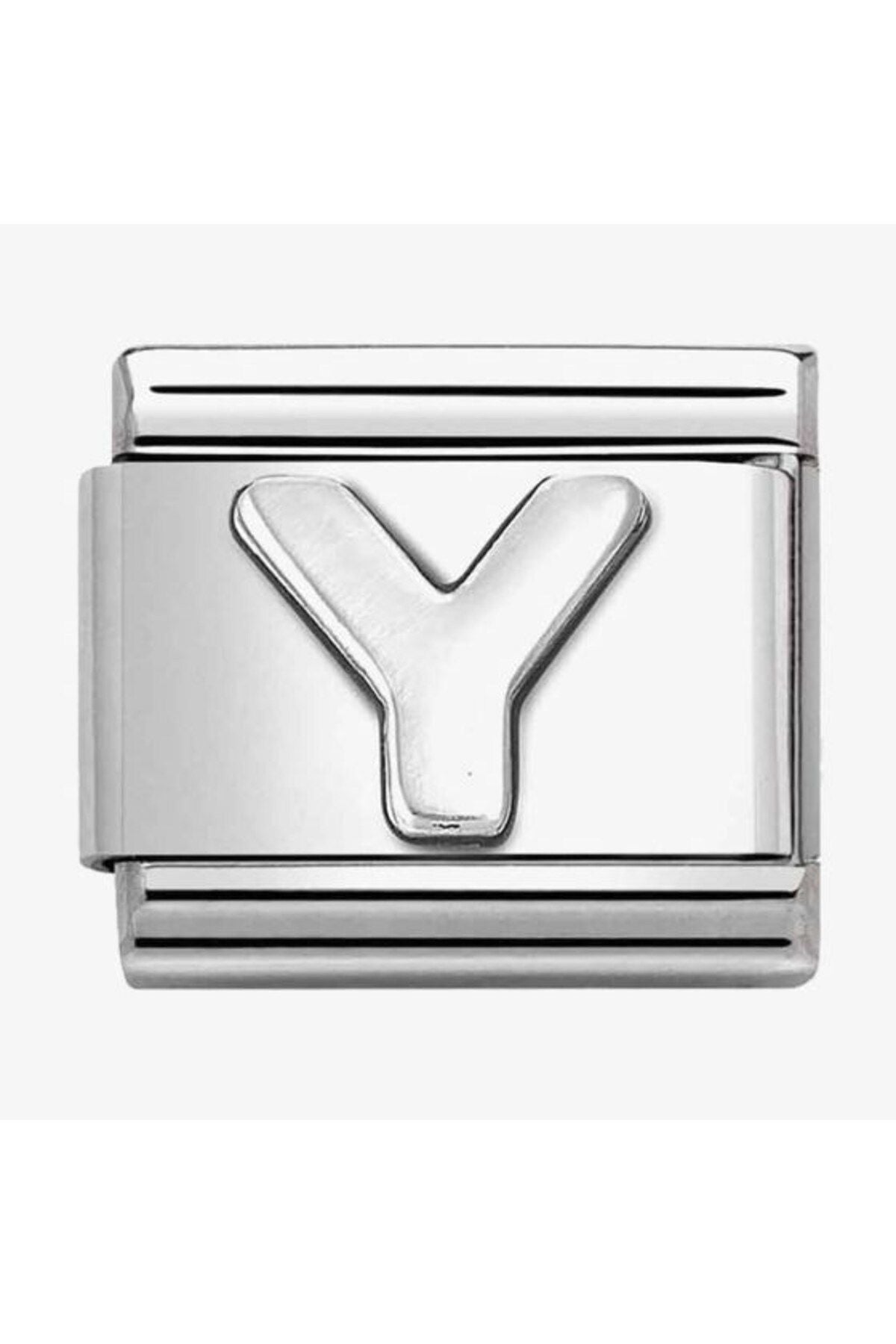Classic Dekoratif Link - Harfler - Y - (25 Y) 925 Gümüş