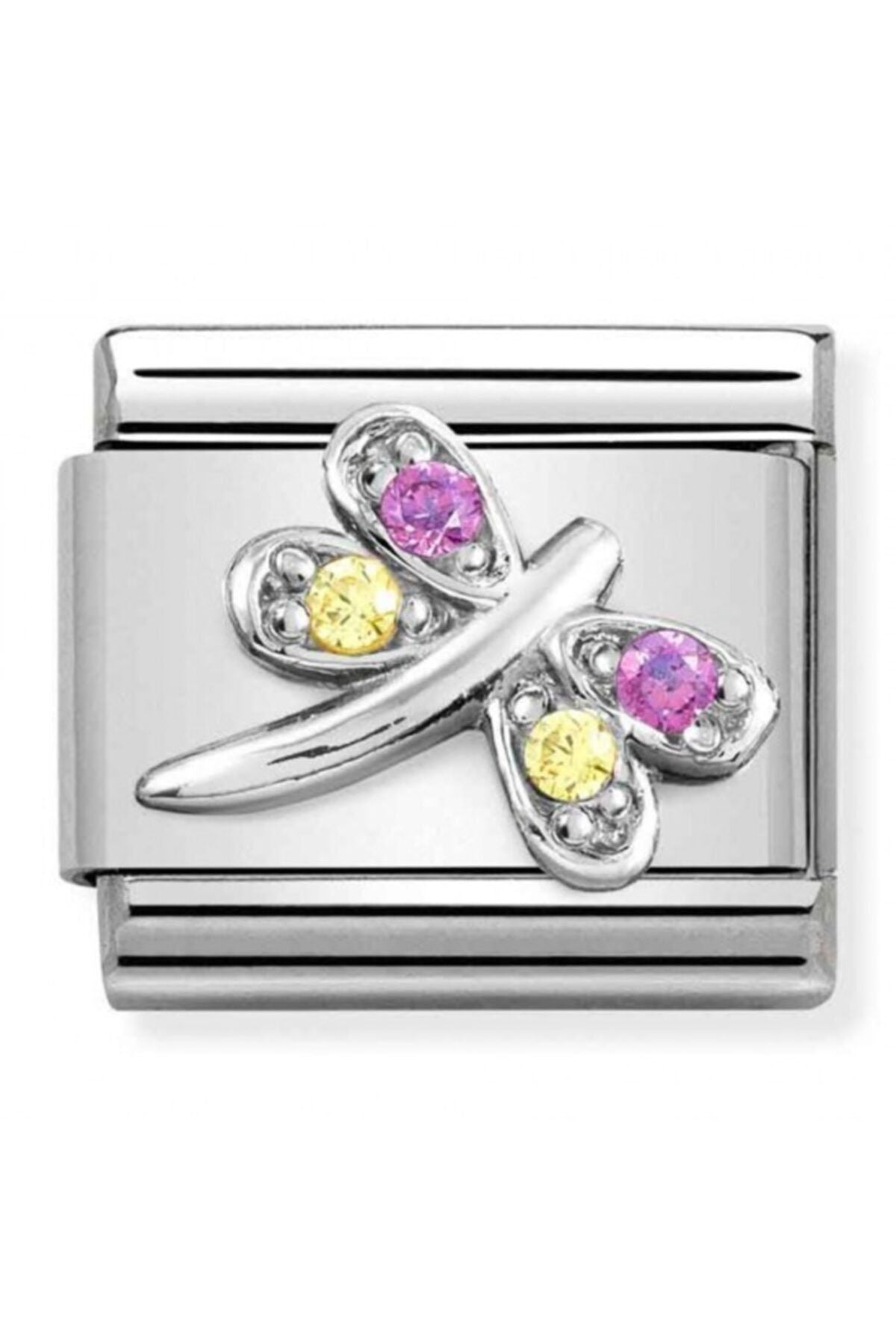 Classıc Dragonfly Crystal Charm