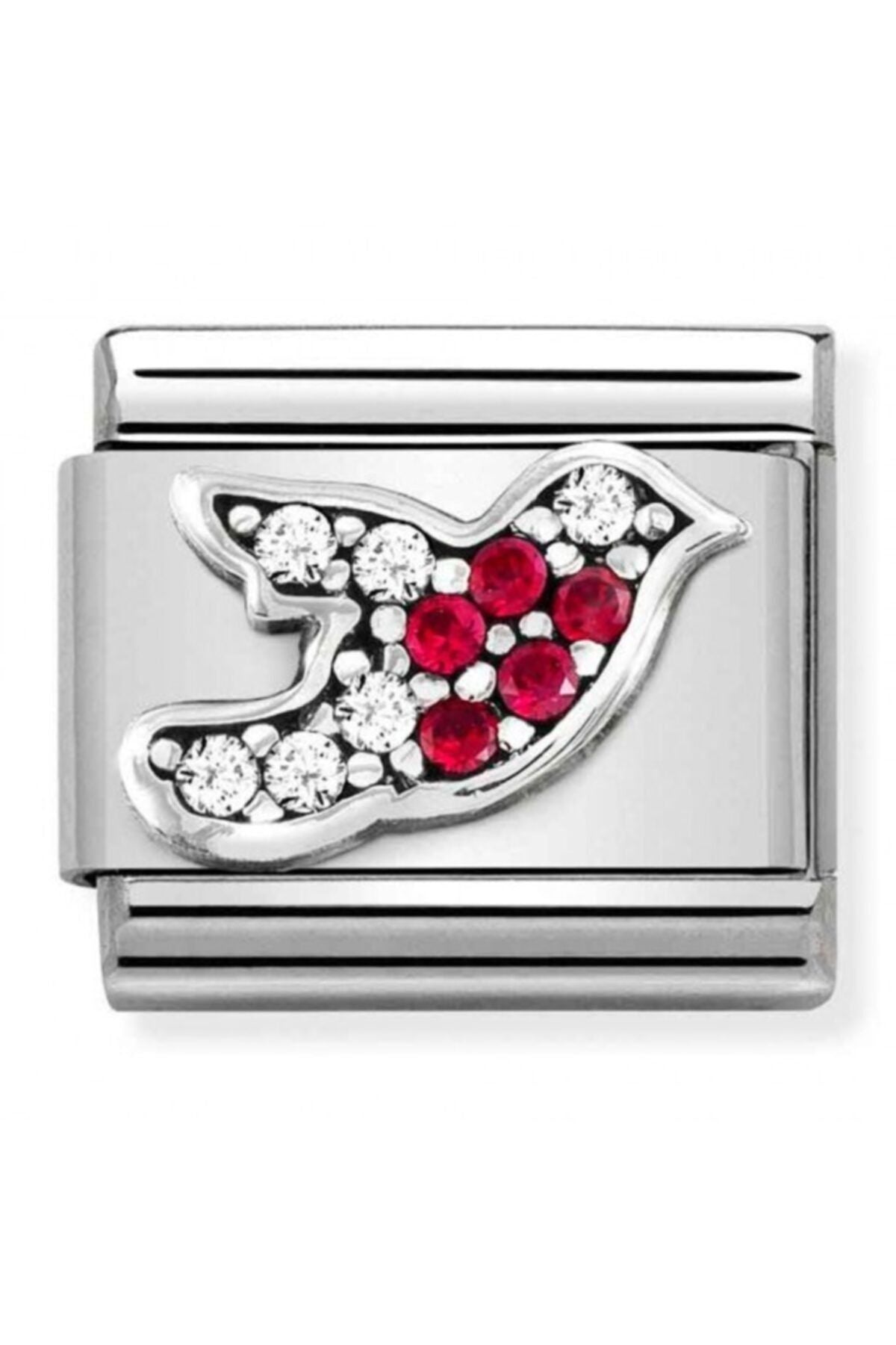 Classıc Robin Crystal Charm