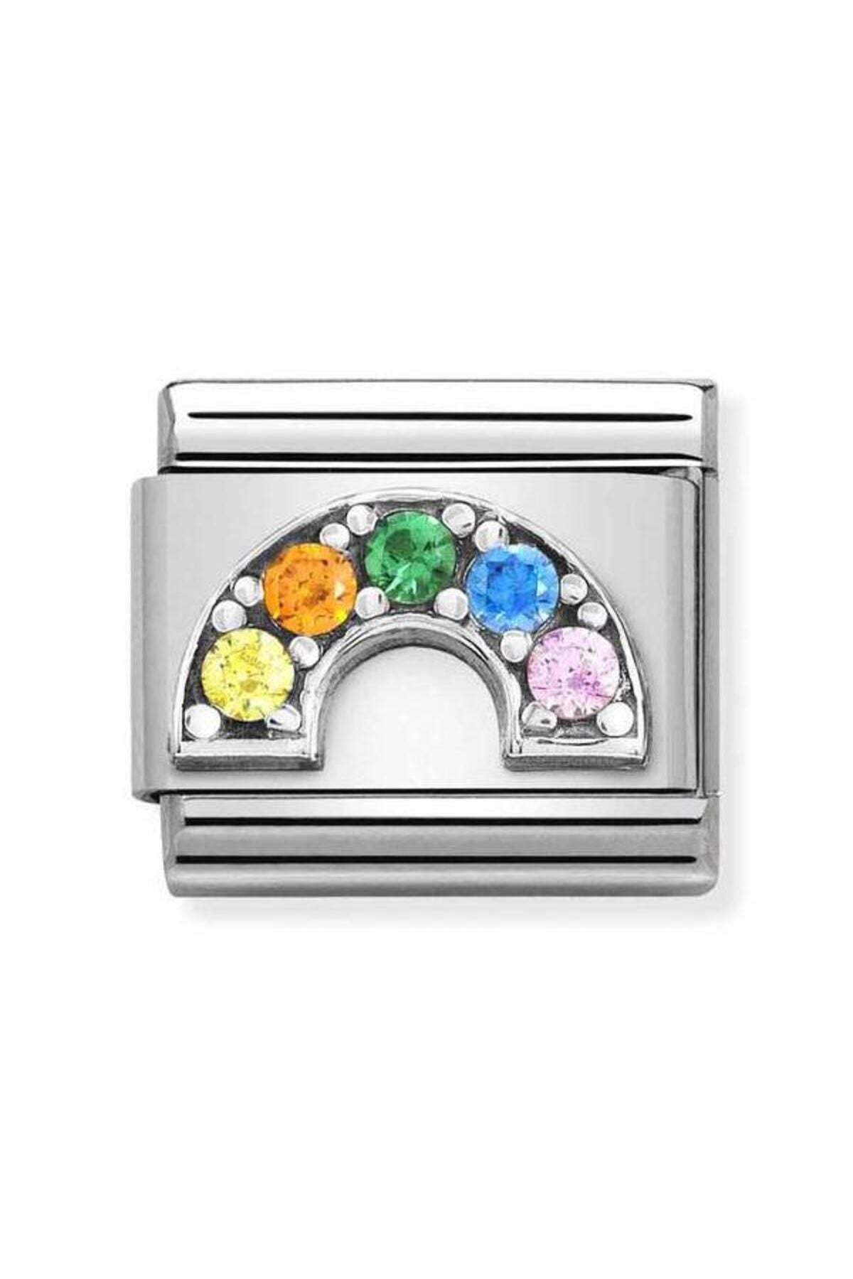 Composable Cl Symbols Ox Steel, Cz And Silver 925 (01_rainbow)