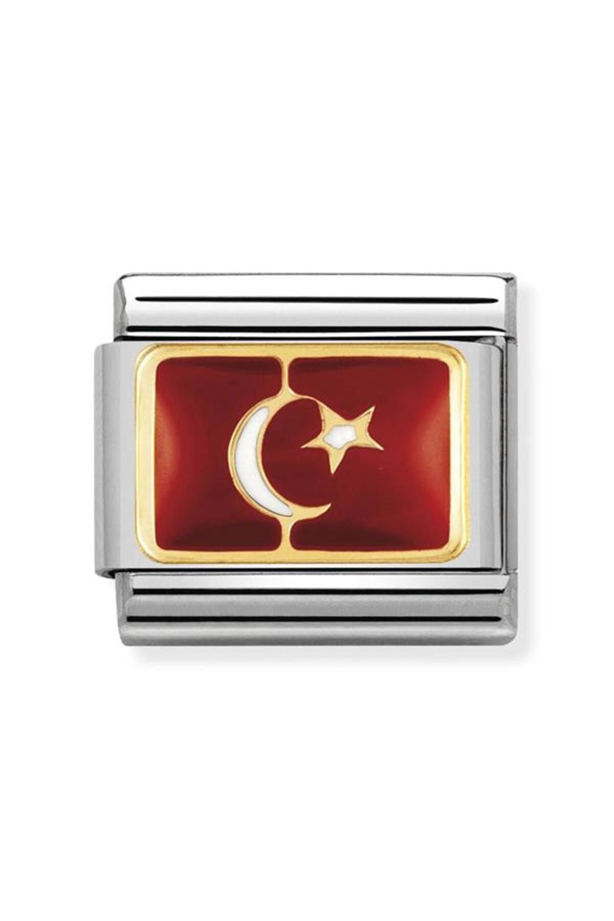 Composable Classic Bayrak Paslanmaz Çelik & 18k Altın (türkiye)