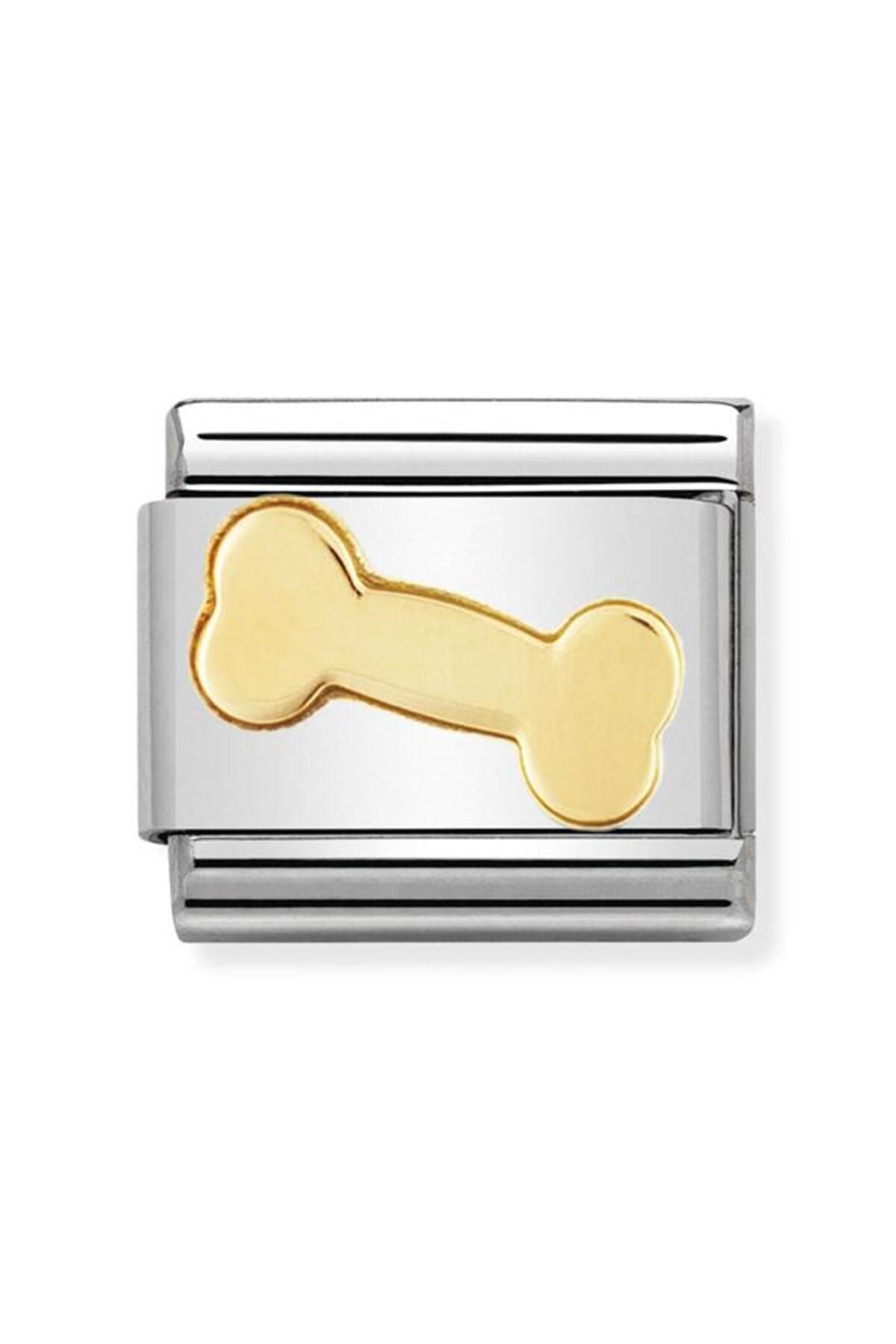 Composable Classic Dekoratif Link - Eğlence - Kemik - (09 Bone) 18K Altın