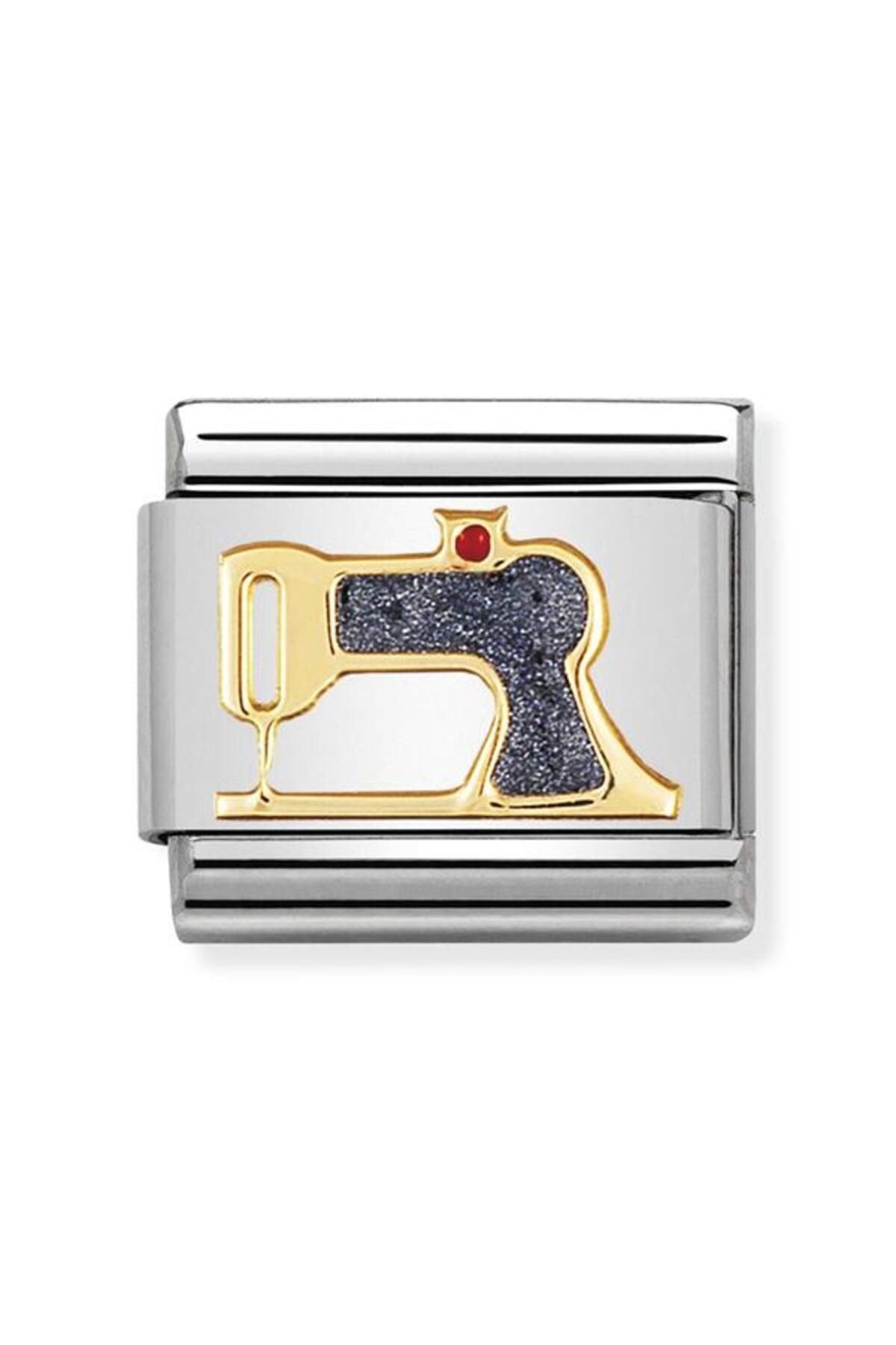 Composable Classic Dekoratif Link - Günlük Hayat - Dikiş makinesi - 18K Altın