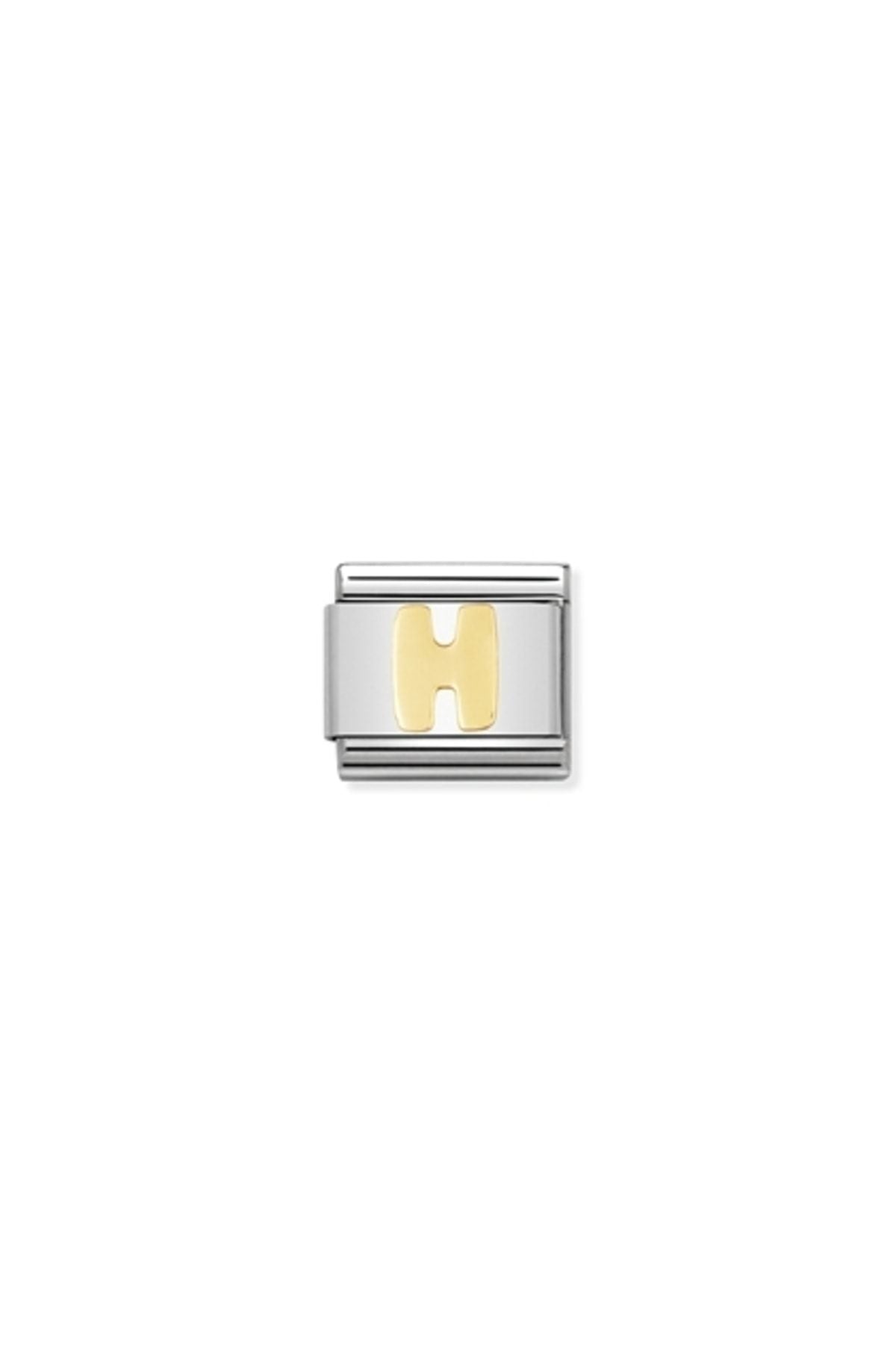 Composable Classic Dekoratif Link - Harfler - H Harfi - (08 H) 18k Altın