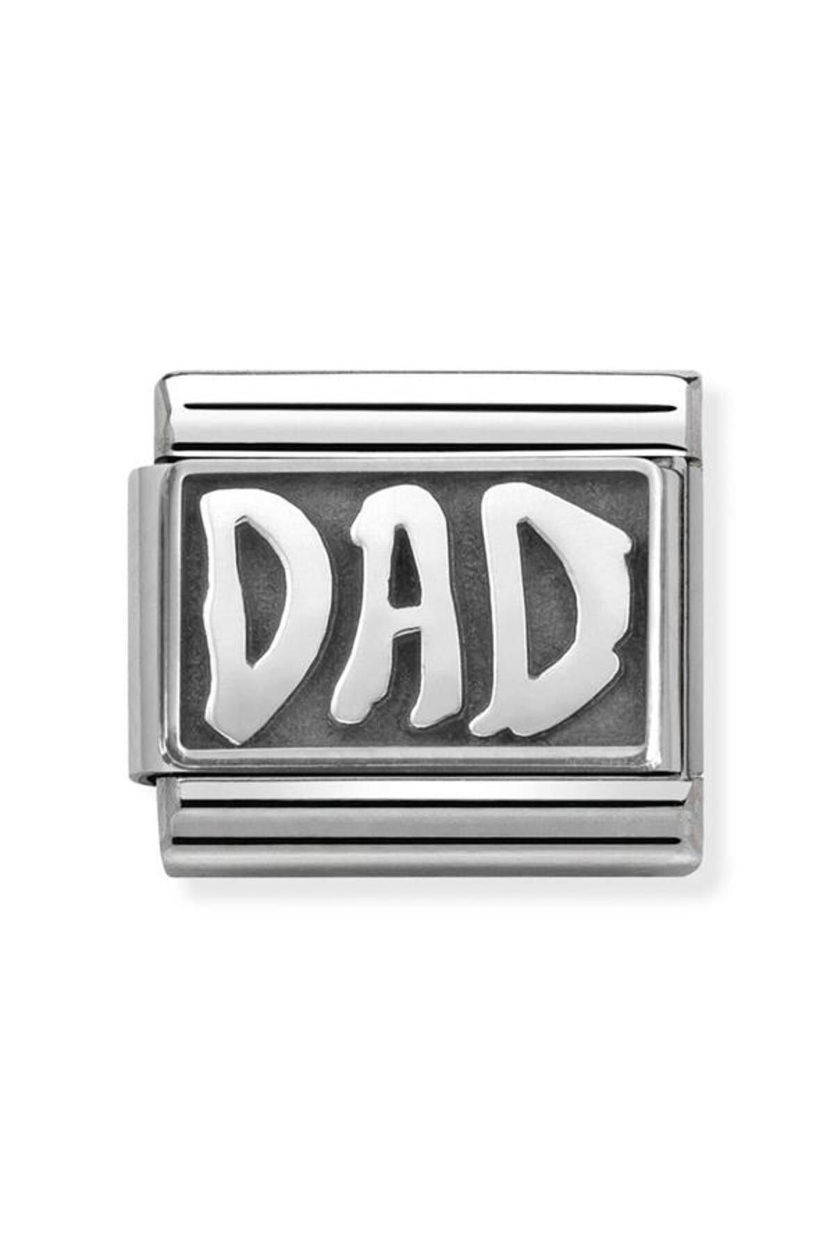 Composable Classic Plates Oxıdızed Steel And Silver 925 (30_dad) 1 Yıl 18 Ayar