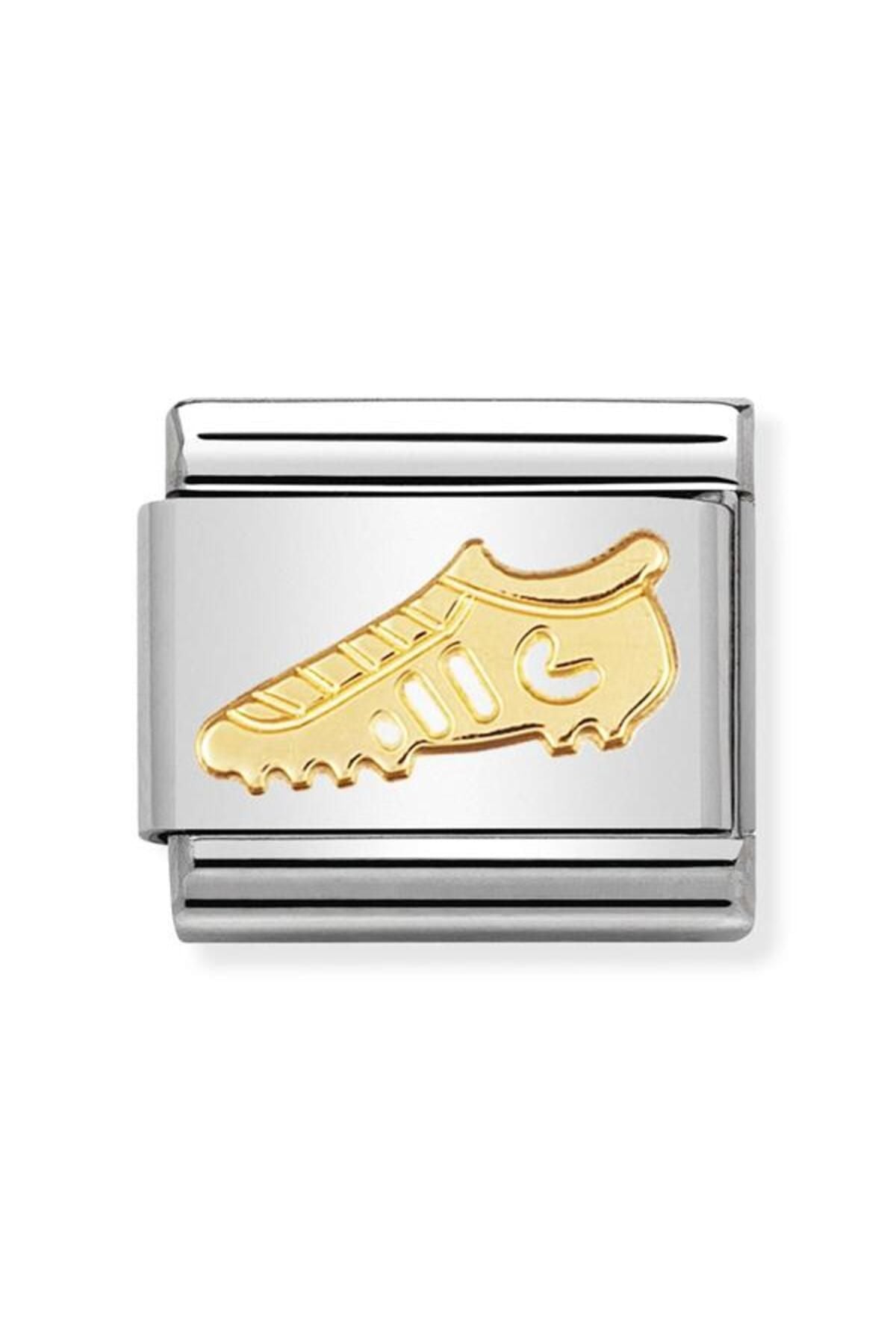 Composable Classic Sports In Stainless Steel With 18k Gold (04_football Boot)
