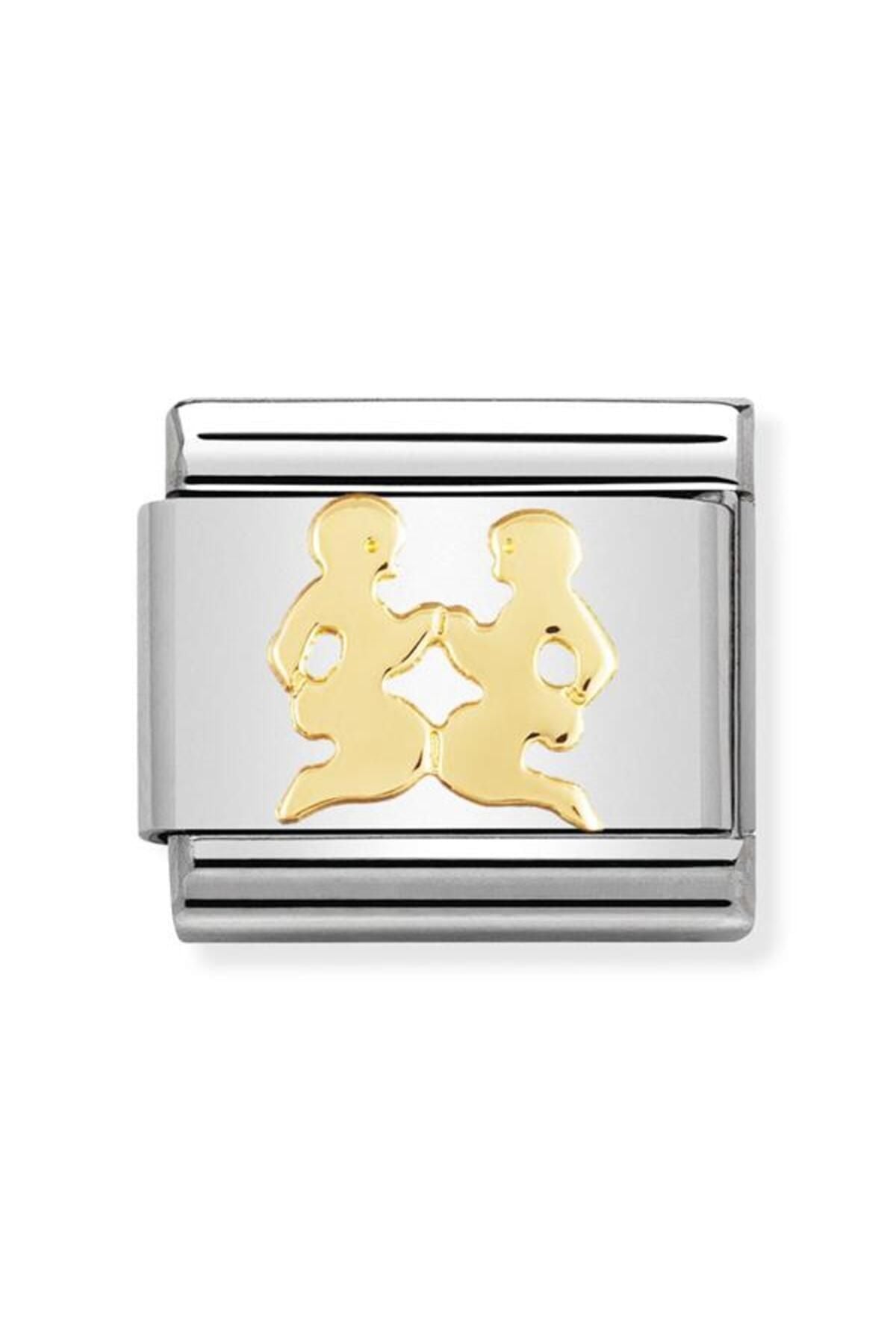 Composable Classic Zodıac In Stainless Steel With 18k Gold (03_gemini)