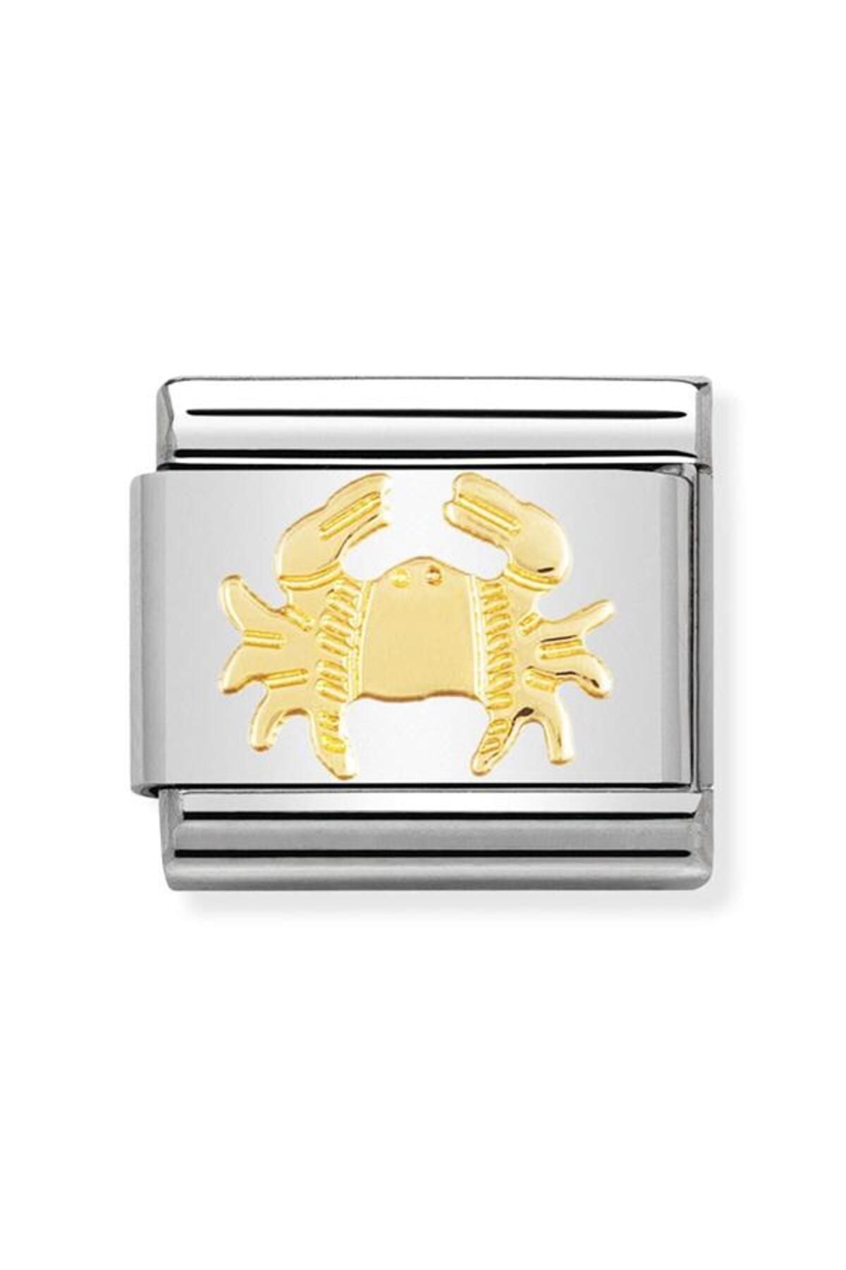 Composable Classic Zodıac In Stainless Steel With 18k Gold (04_cancer)