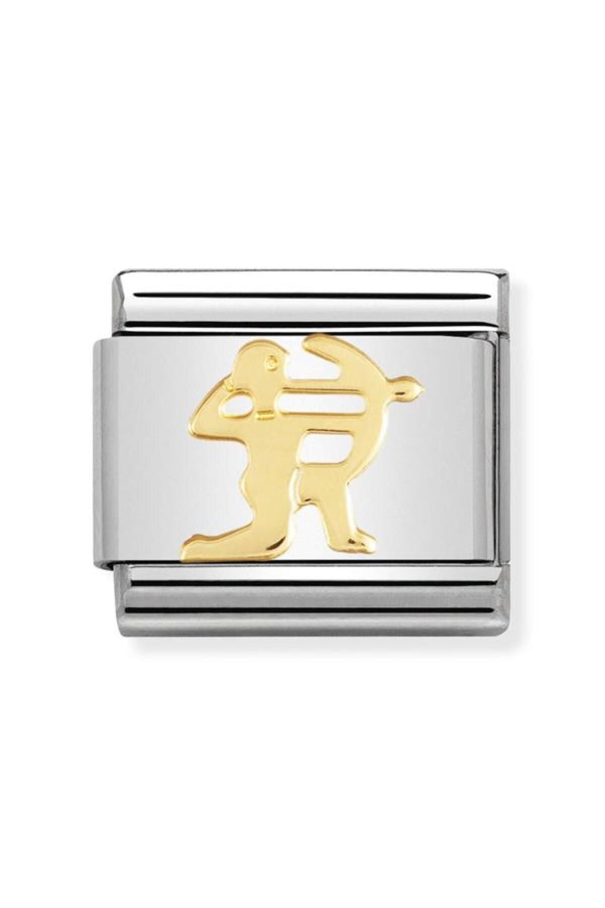 Composable Classic Zodıac In Stainless Steel With 18k Gold (09_sagittarius)