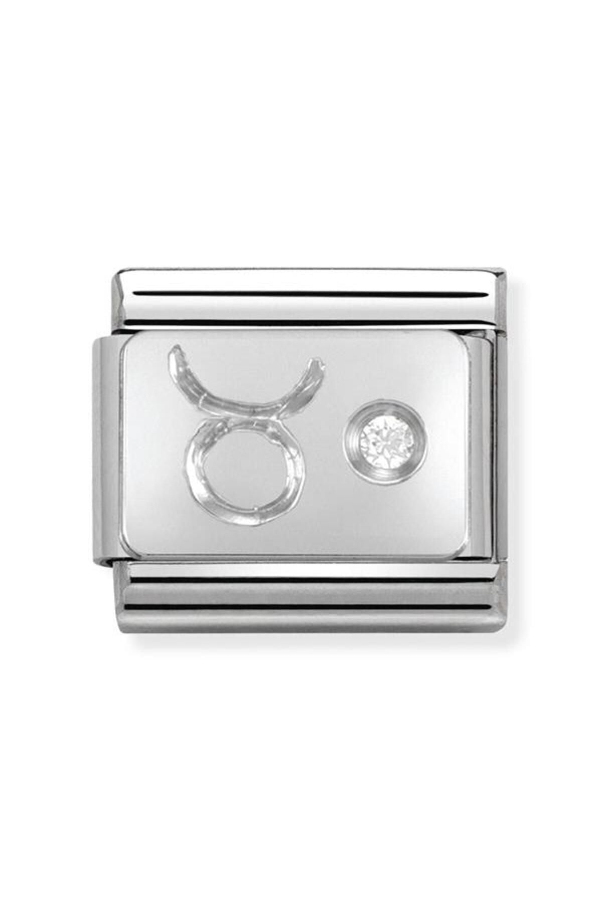 Composable Classic Zodıac Stainless Steel, Cub, Zirc And 925 Silver (02_taurus)