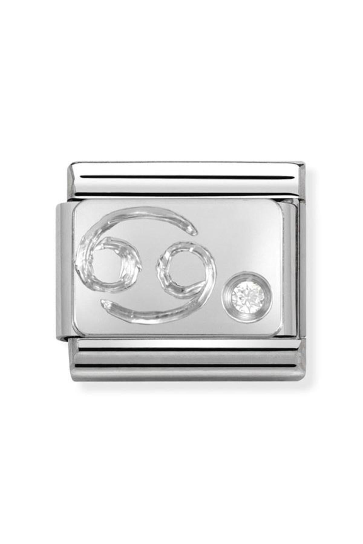 Composable Classic Zodıac Stainless Steel, Cub, Zirc And 925 Silver (04_cancer)