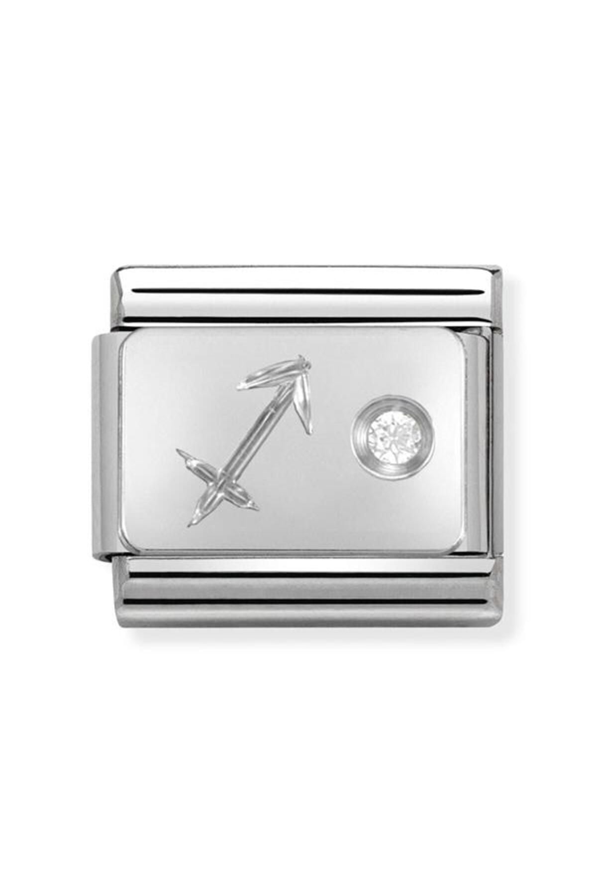 Composable Classic Zodıac Stainless Steel, Cub, Zirc And 925 Silver (09_sagittarius)