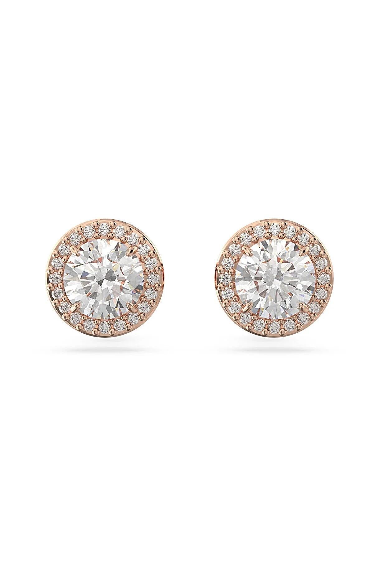 Swarovski Küpe Constella:Pe Stud Pave Whıte/Ros 5636275