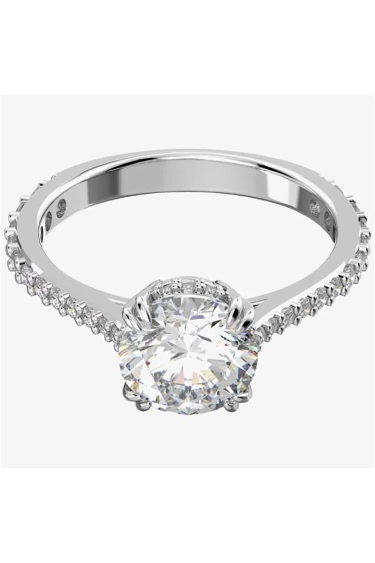 Swarovski Yüzük Constella:Rıng Rnd M Whıte/Rhs 58 5645252
