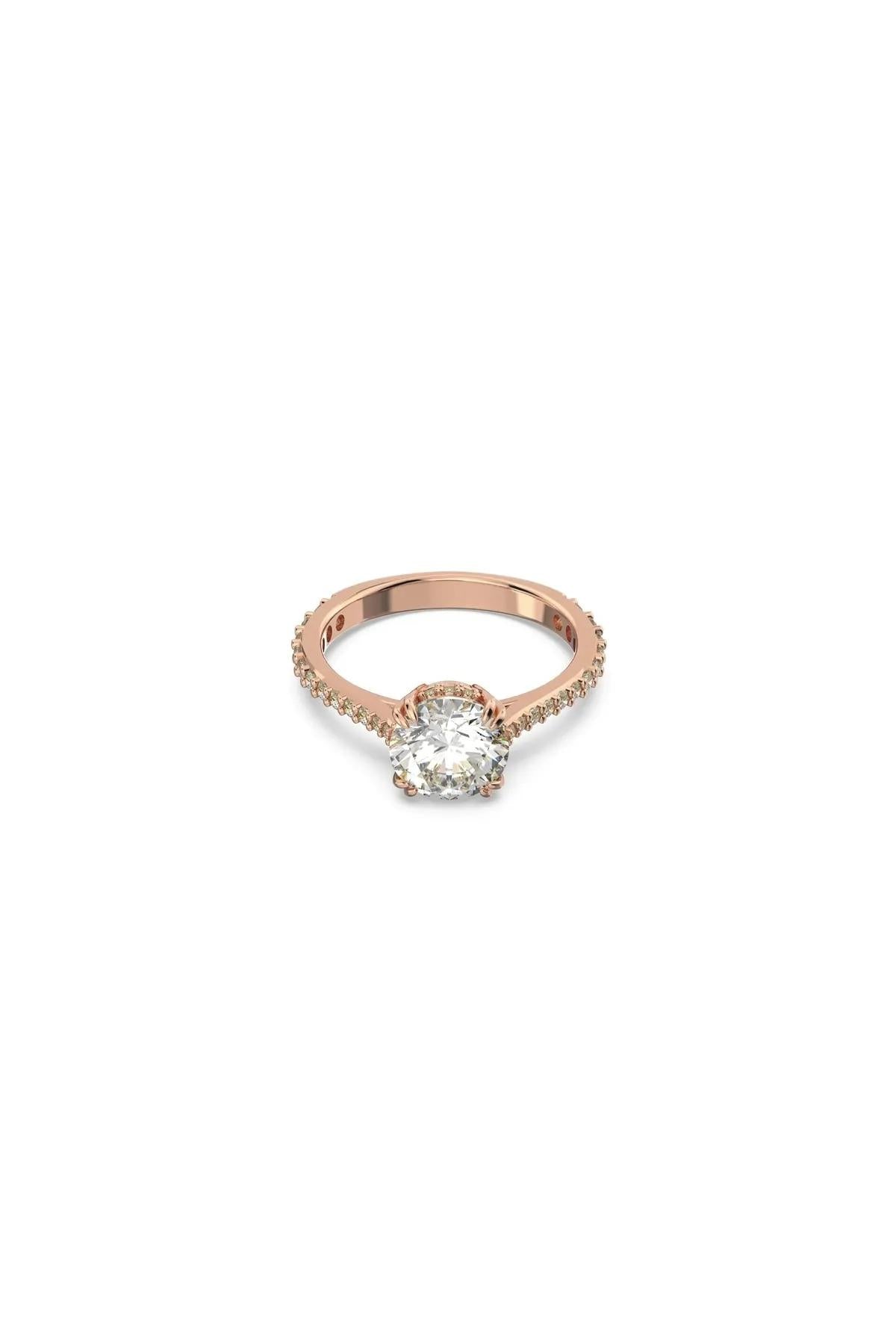 Swarovski Yüzük Constella:Rıng Rnd M Whıte/Ros 58 5642645