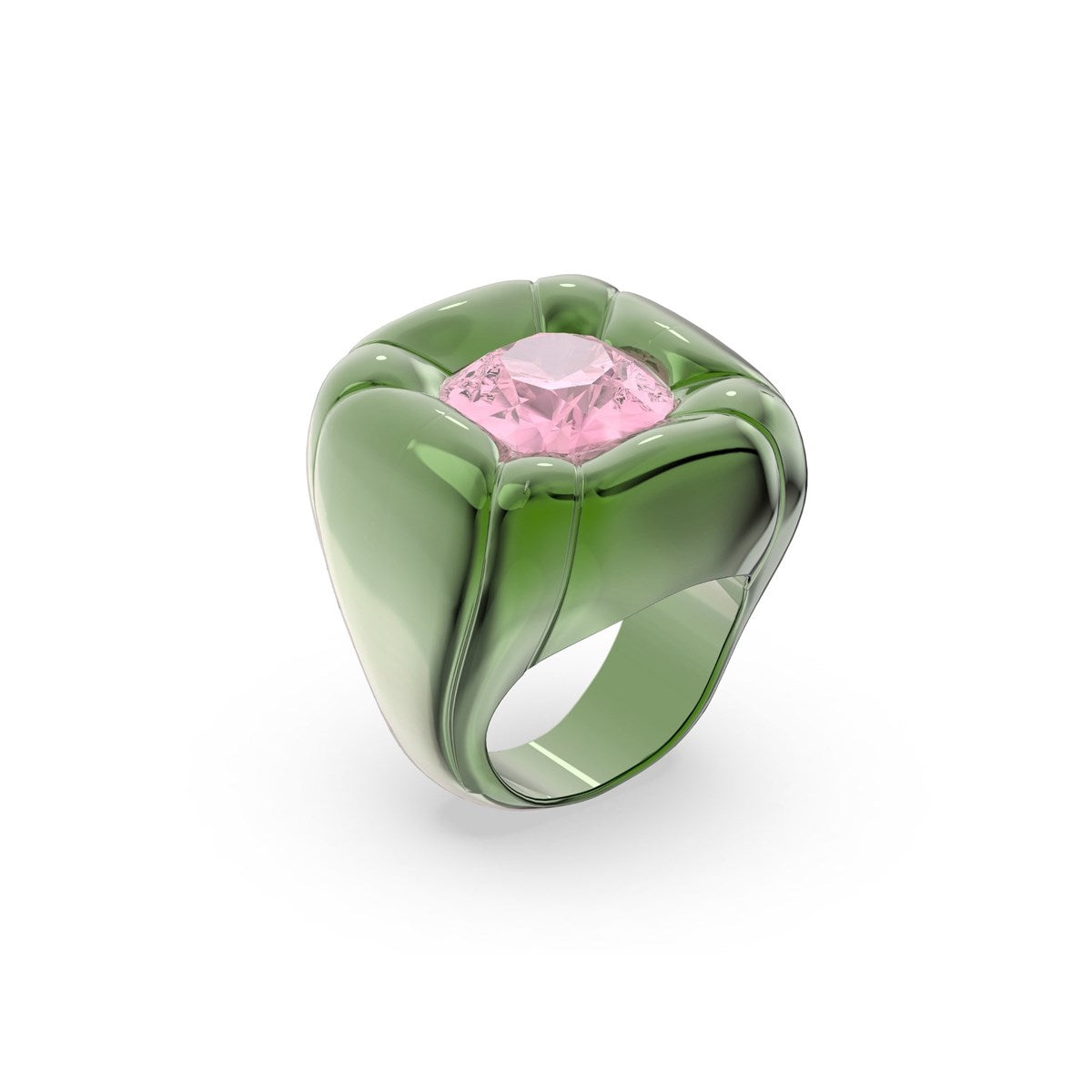 Swarovski Dulcis Kokteyl Yüzük,Yeşil, 52 5609725