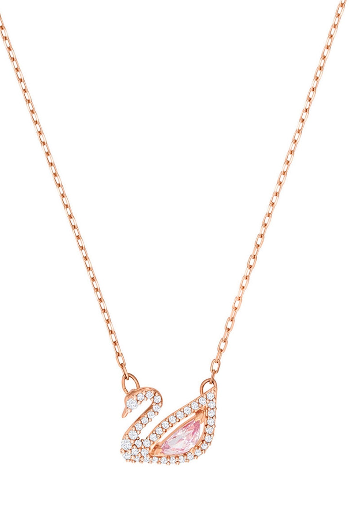 Kadın Kolye Dazzling Swan:Necklace Czmo/Ros 5469989