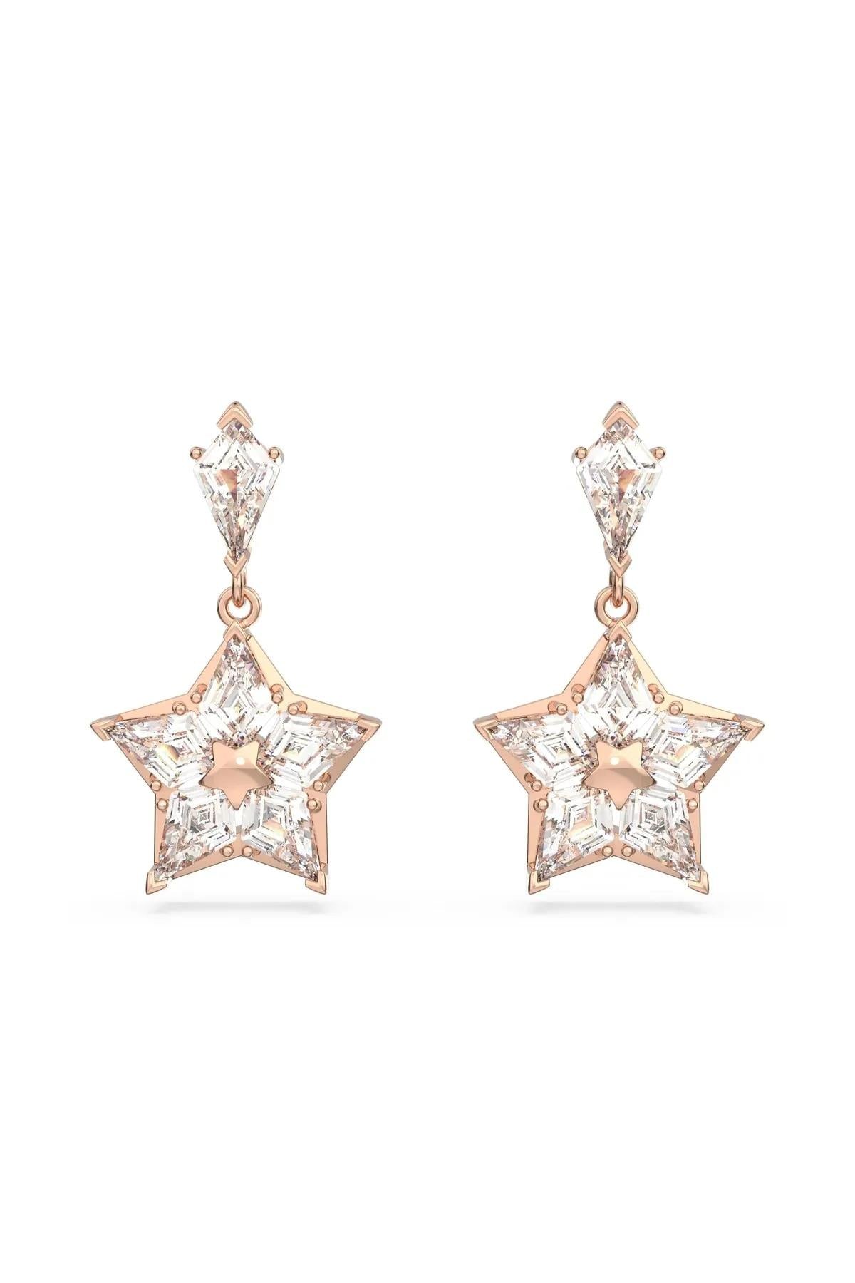 Swarovski Küpe Stella:Pe Drop Whıte/Ros 5645466