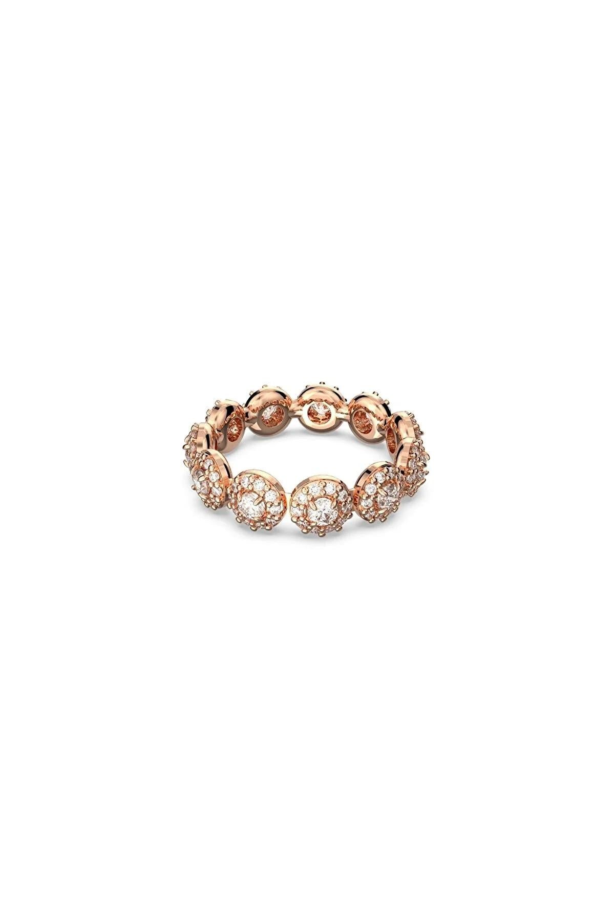 Swarovski 5642616 Constella:rıng Band Whıte/ros 58