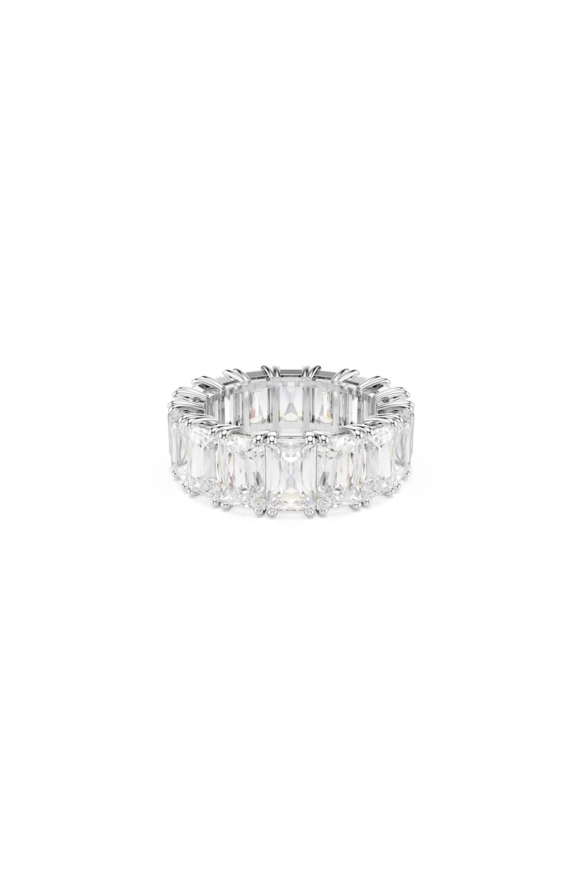 Swarovski 5709279 Swarovski Yüzük Re Matrıx:Rıng Baguette Whıte/Rhs 60