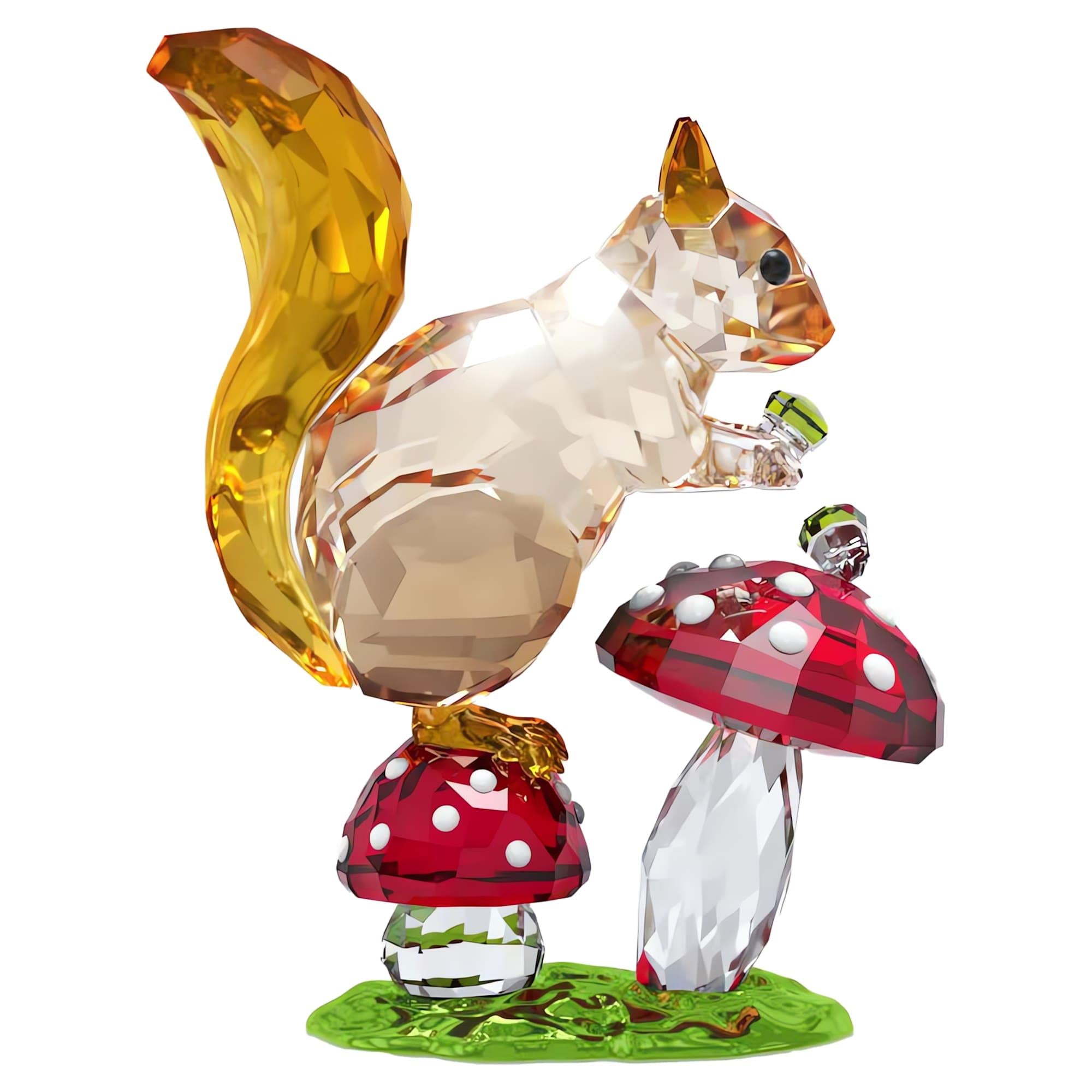 Swarovski Biblo Idyllıa:Squırrel And Mushrooms 5684343
