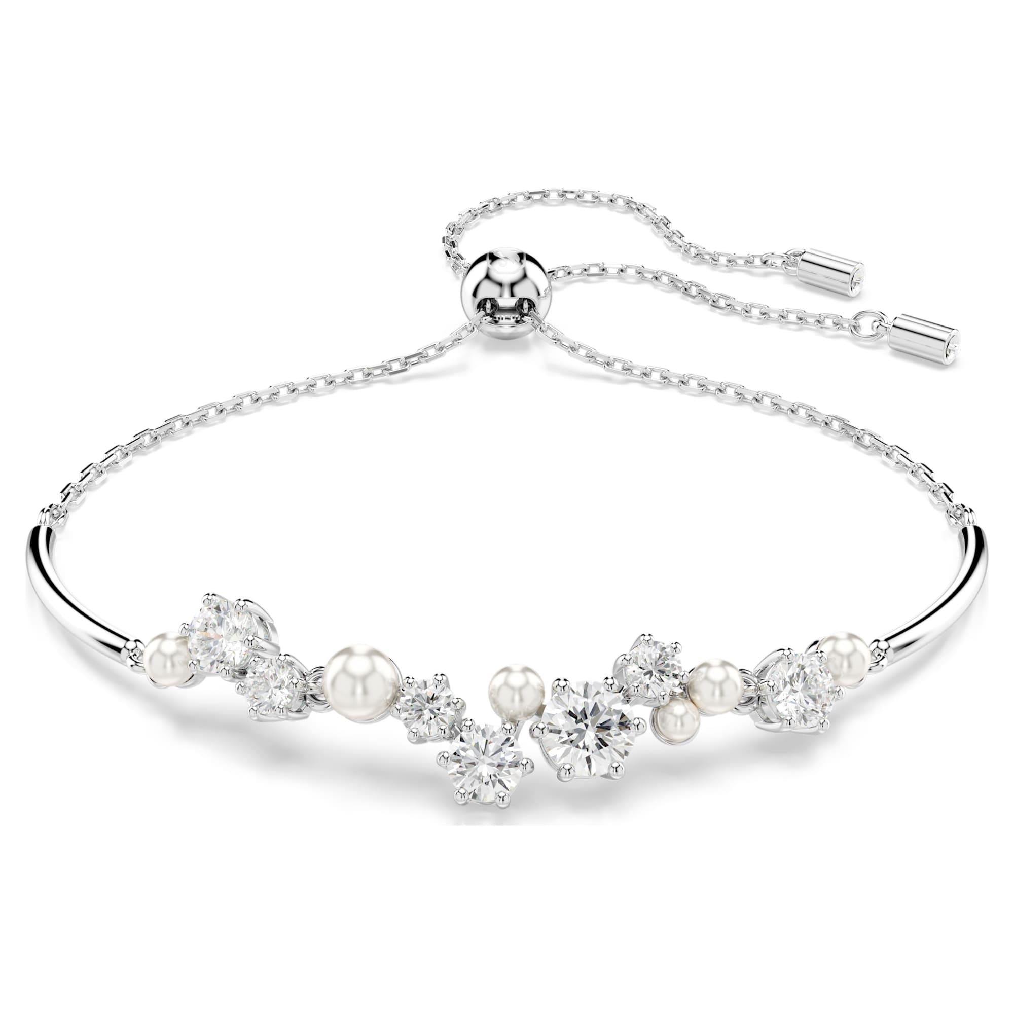 Swarovski Bilezik Constella:Bracelet Soft Whıte/Rhs M 5705618