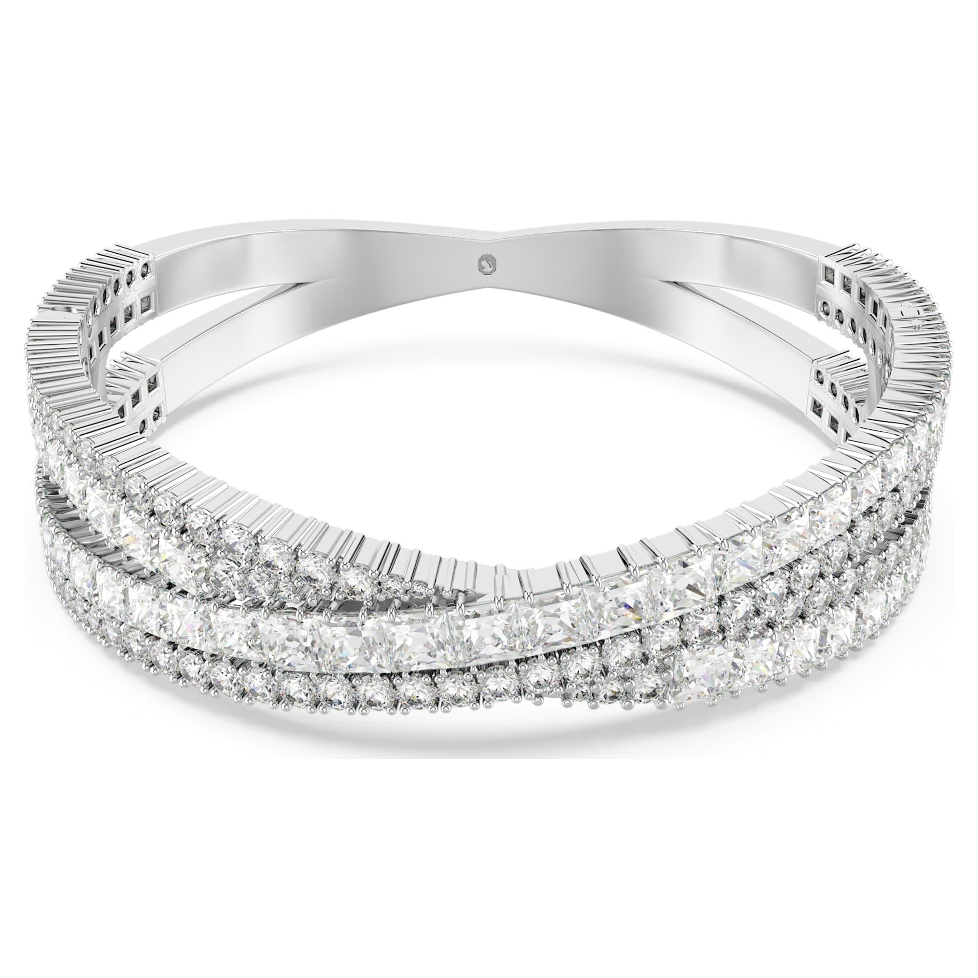 Swarovski Bilezik Hyperbola:Cuff L Whıte/Rhs L 5680268