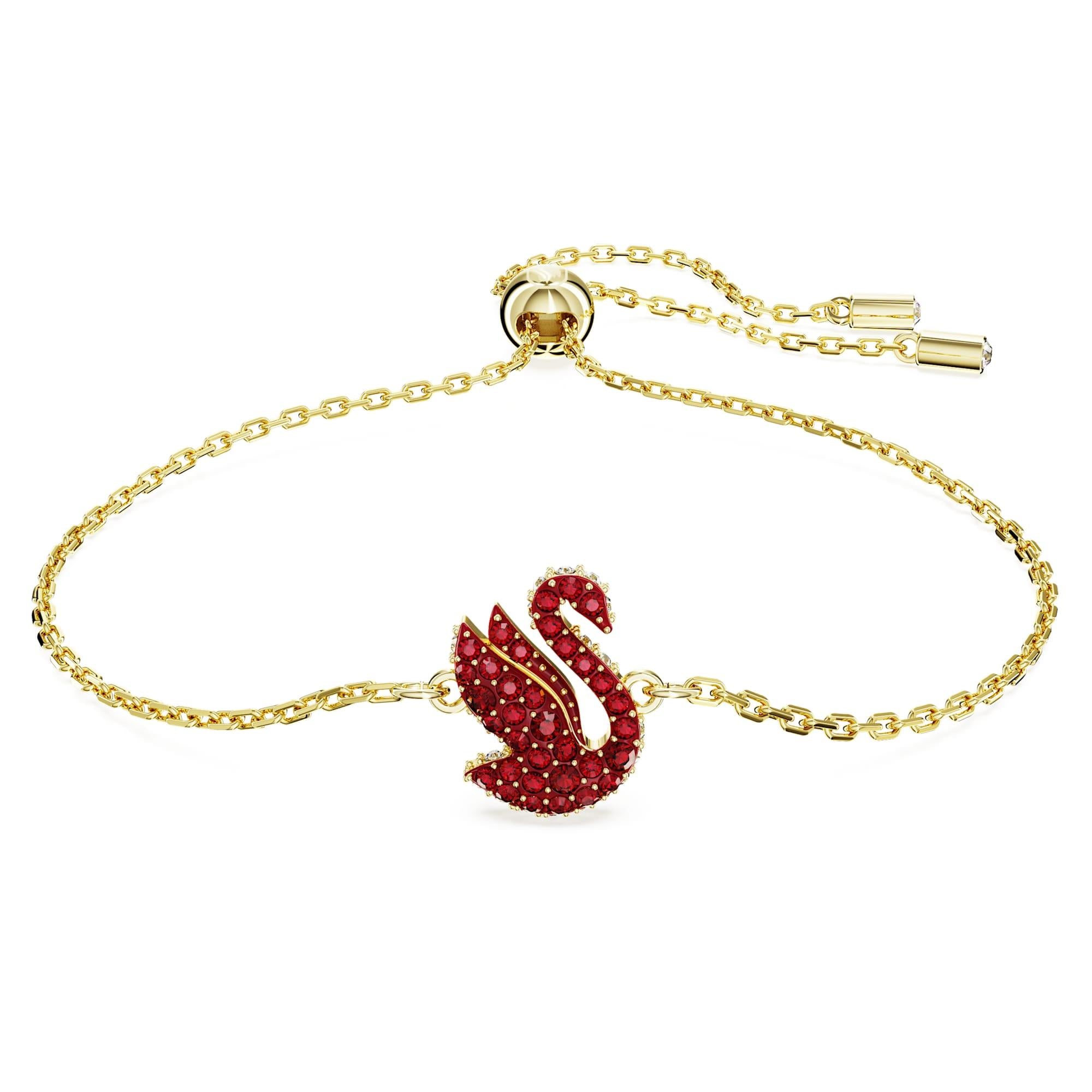Swarovski Bilezik iconic Swan:Soft Bracelet Xxs Scar/Gos S 5656841