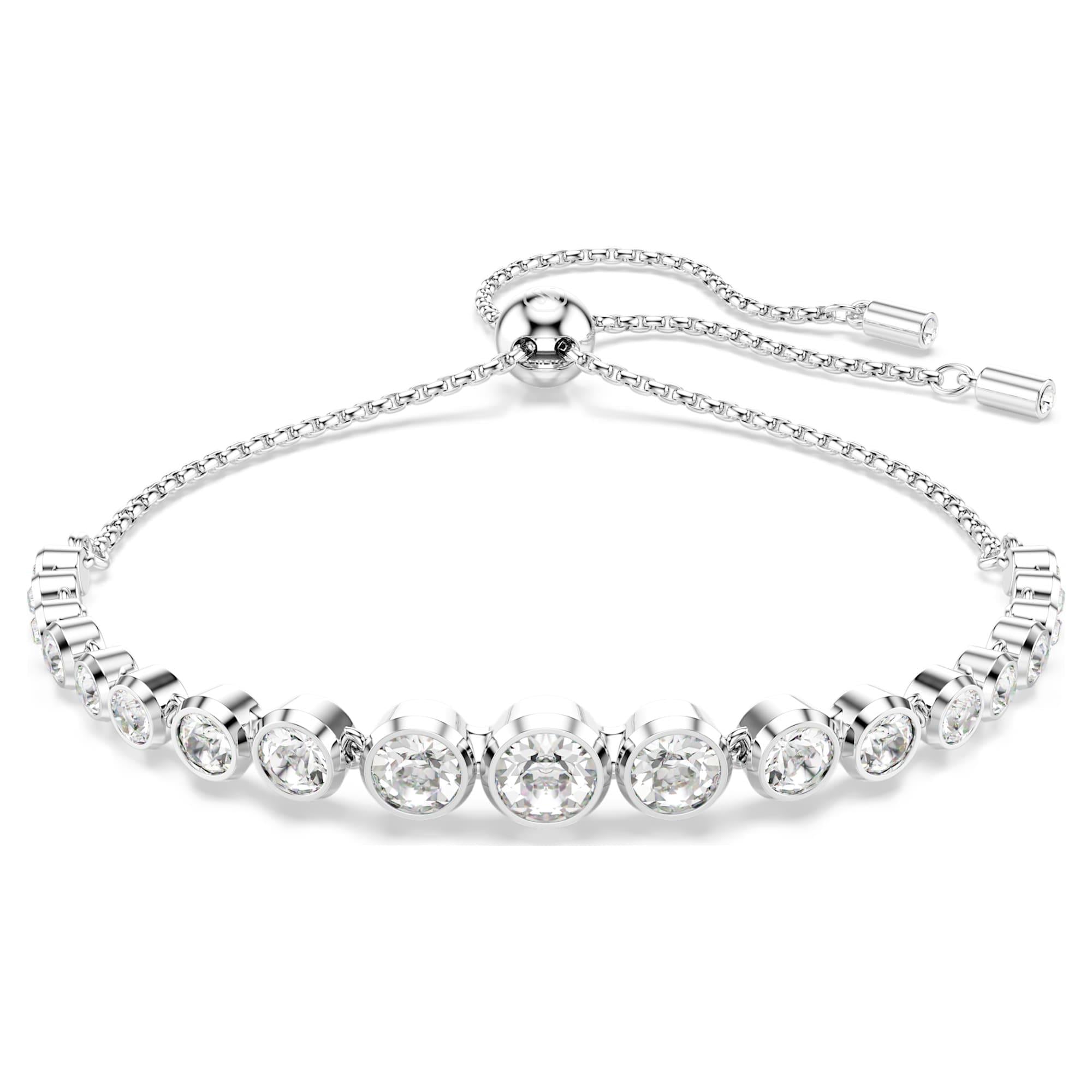 Swarovski Bilezik Imber:Bracelet Round Cry/Rhs M 5705451