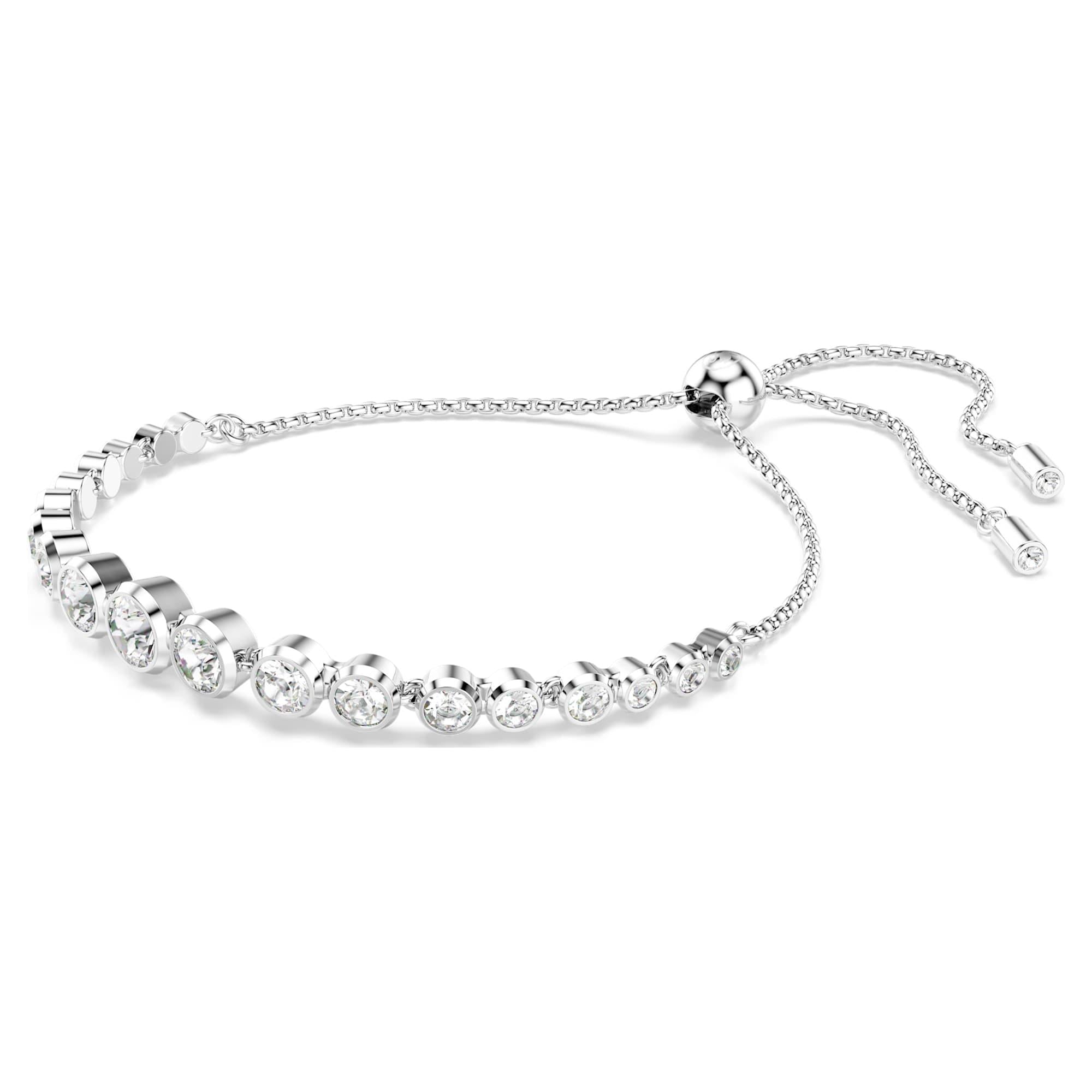 Swarovski Bilezik Imber:Bracelet Round Cry/Rhs M 5705451