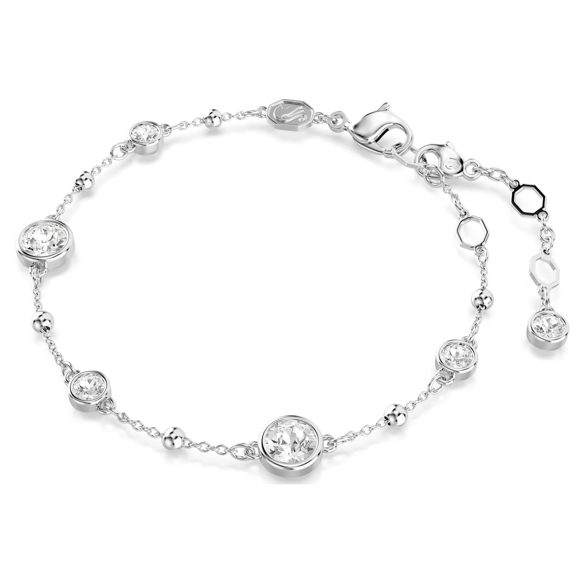 Swarovski Bilezik Imber:Bracelet Whı/Rhs M 5696079