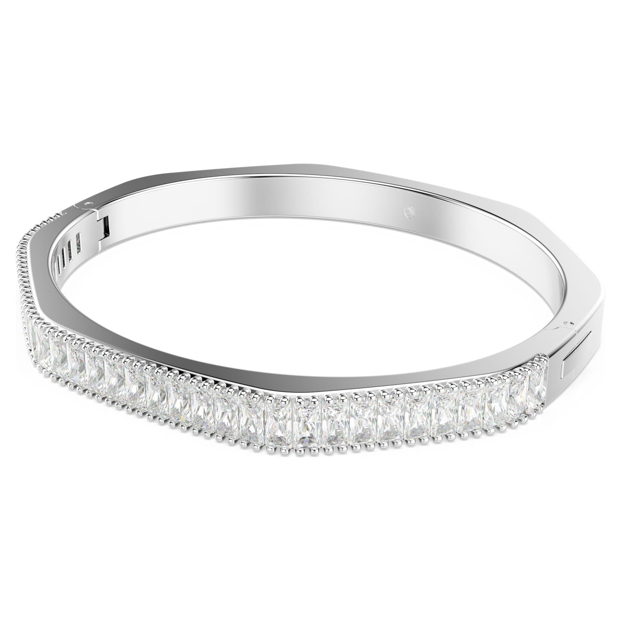 Swarovski Bilezik Matrıx:Bangle Whıte/Rhs S 5720622