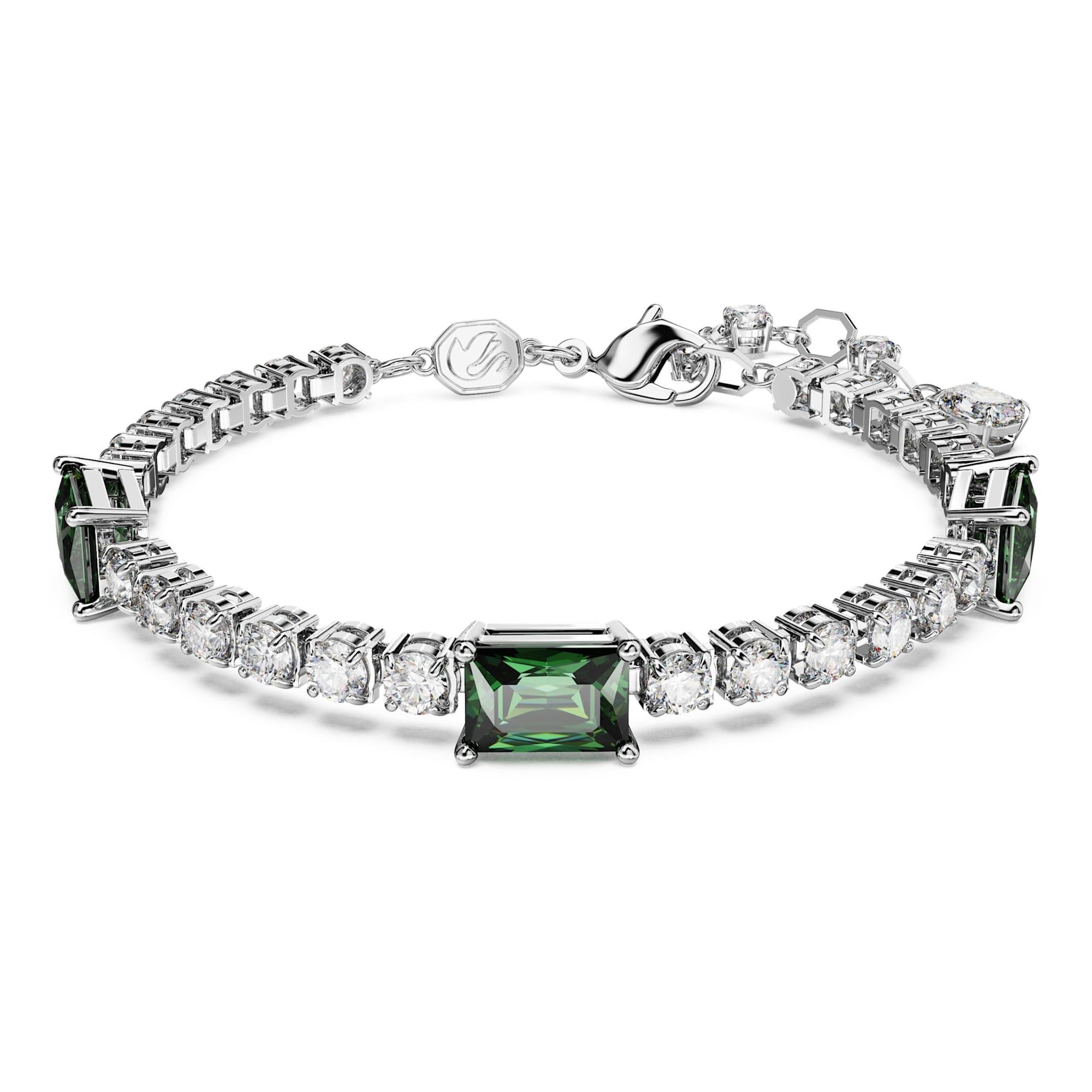 Swarovski Bilezik Matrix:Tb Green Stones Gre/Rhs M 5666422