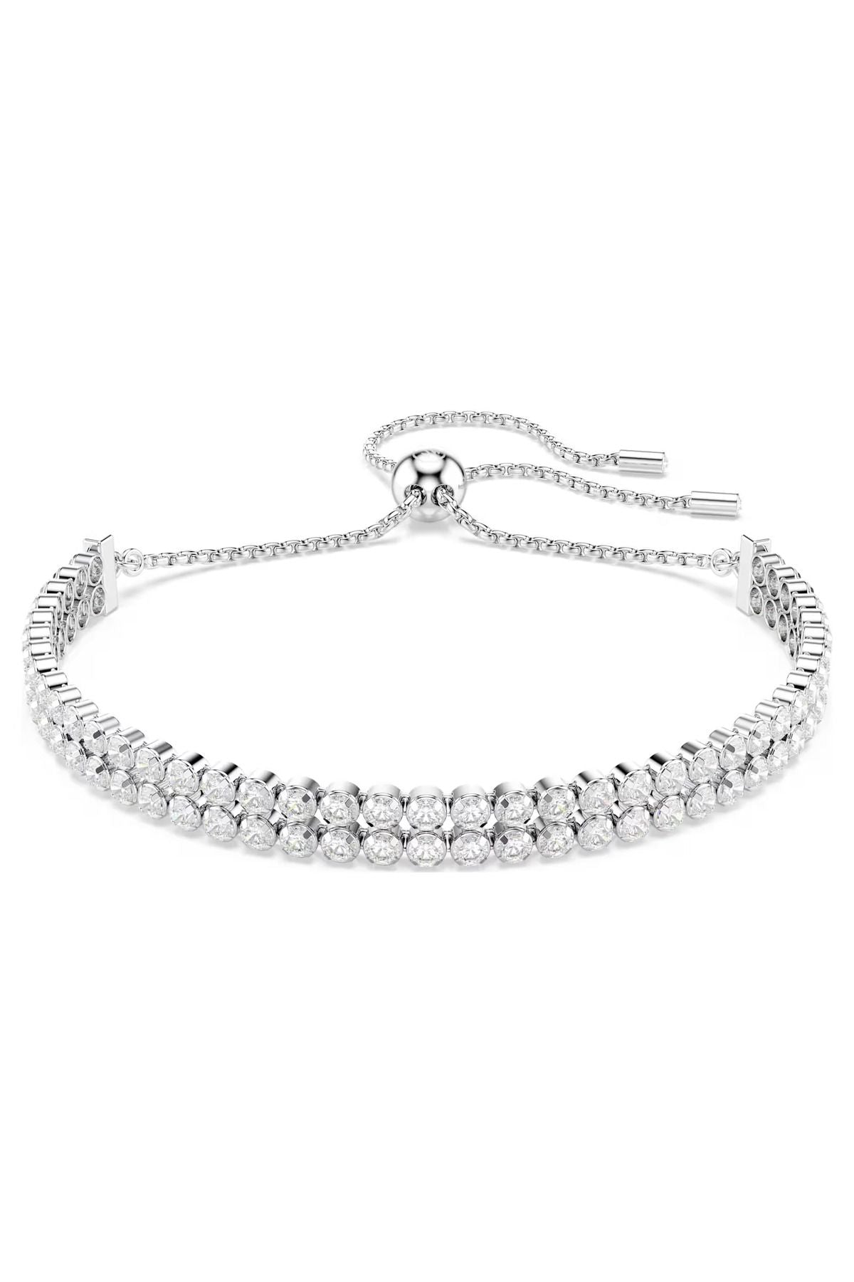 Swarovski Bilezik Re Matrıx:Bracelet Db Whıte/Rhs M 5678252