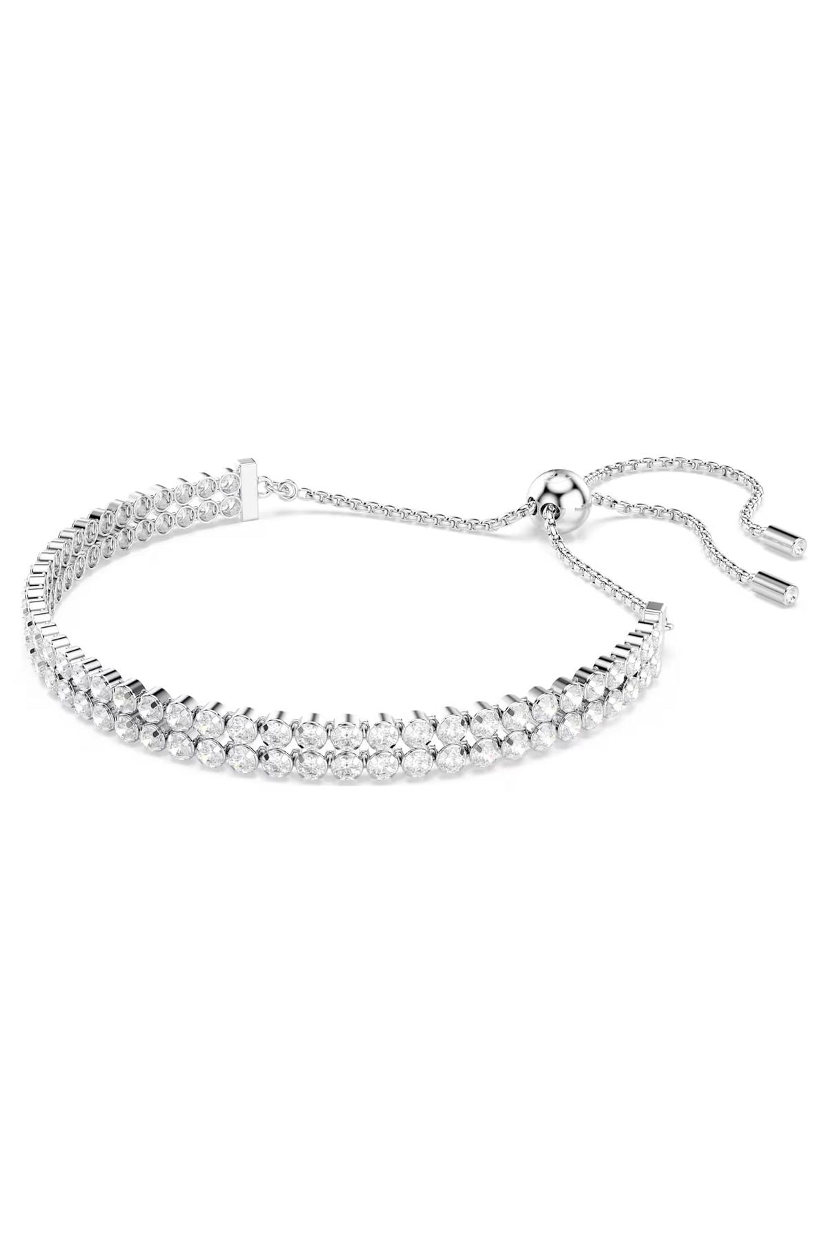 Swarovski Bilezik Re Matrıx:Bracelet Db Whıte/Rhs M 5678252