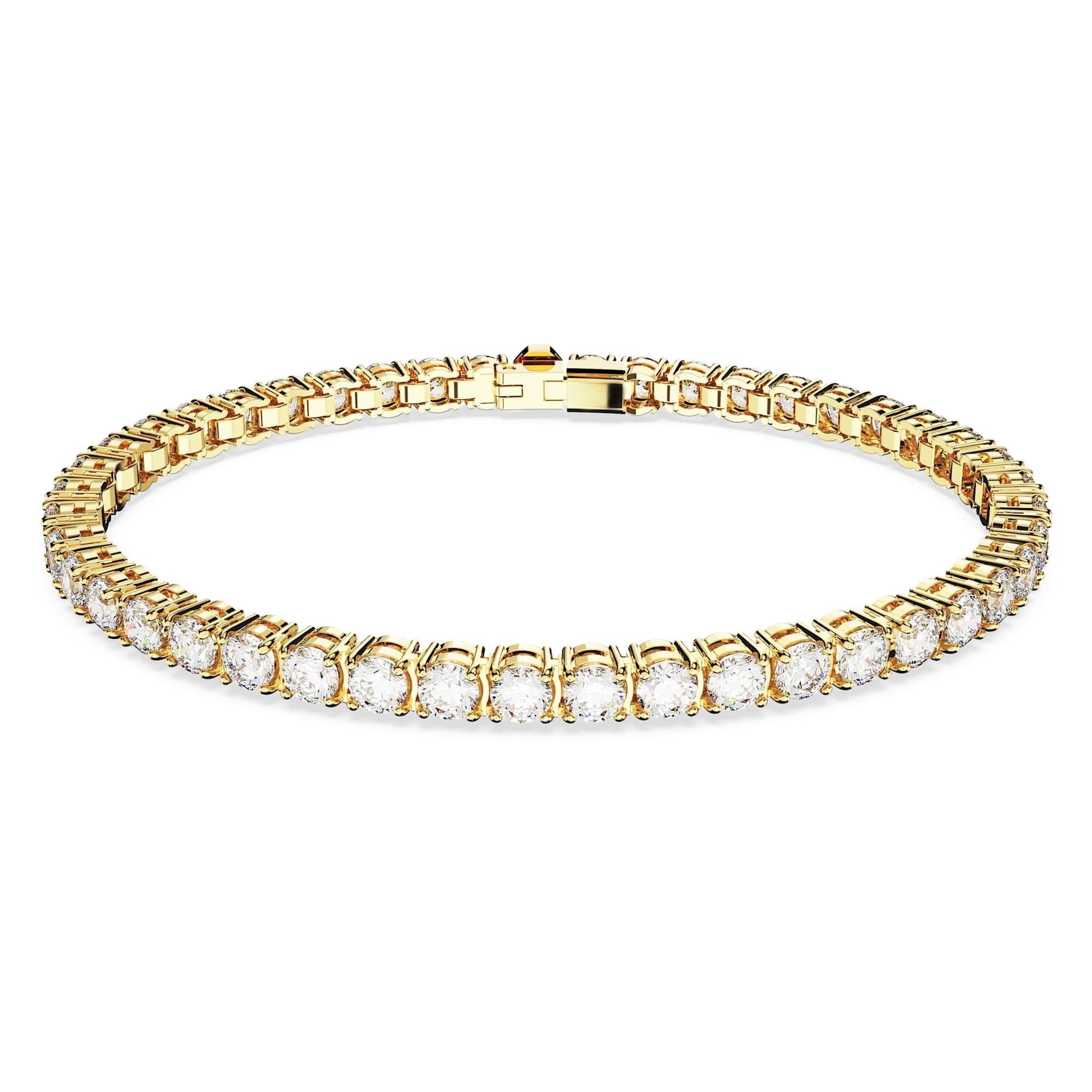 Swarovski Bilezik Re Matrix:Bracelet S White/Gos Xl 5657663