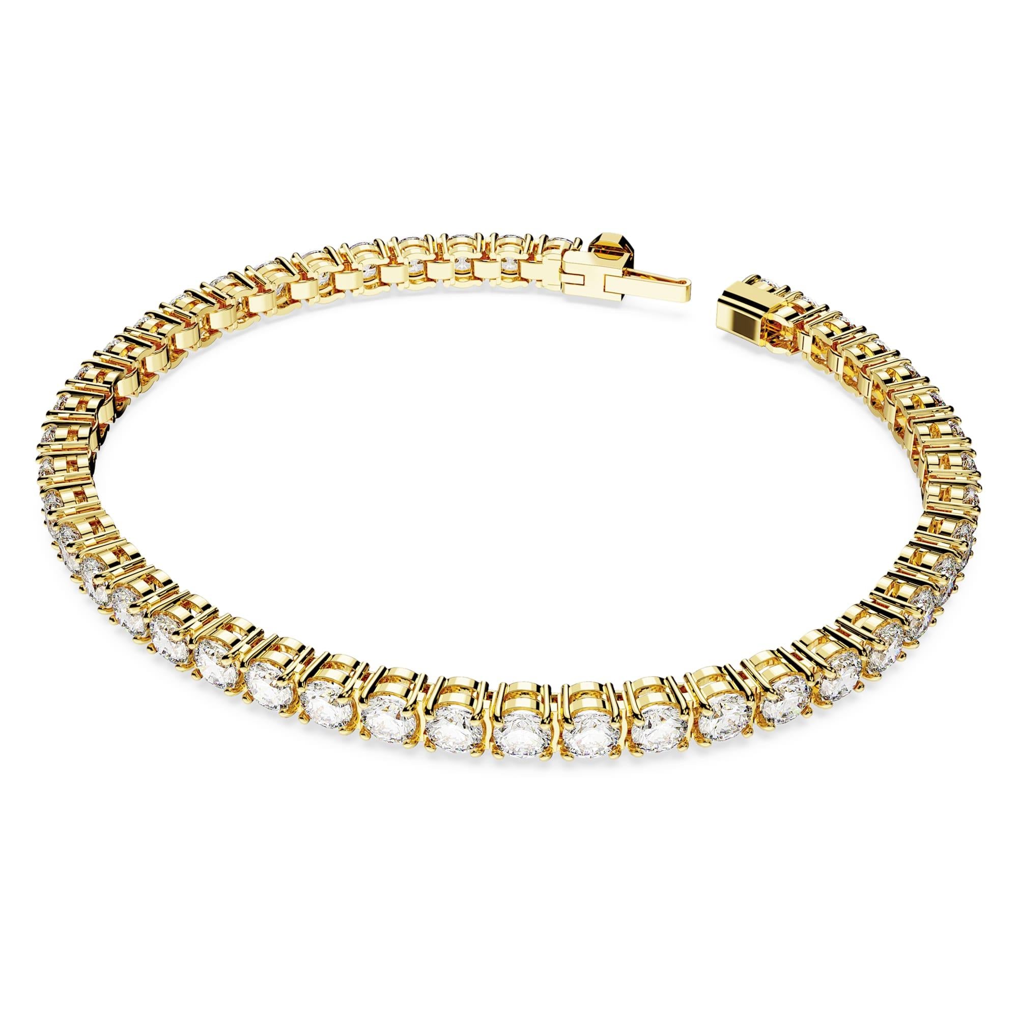 Swarovski Bilezik Re Matrix:Bracelet S White/Gos Xl 5657663