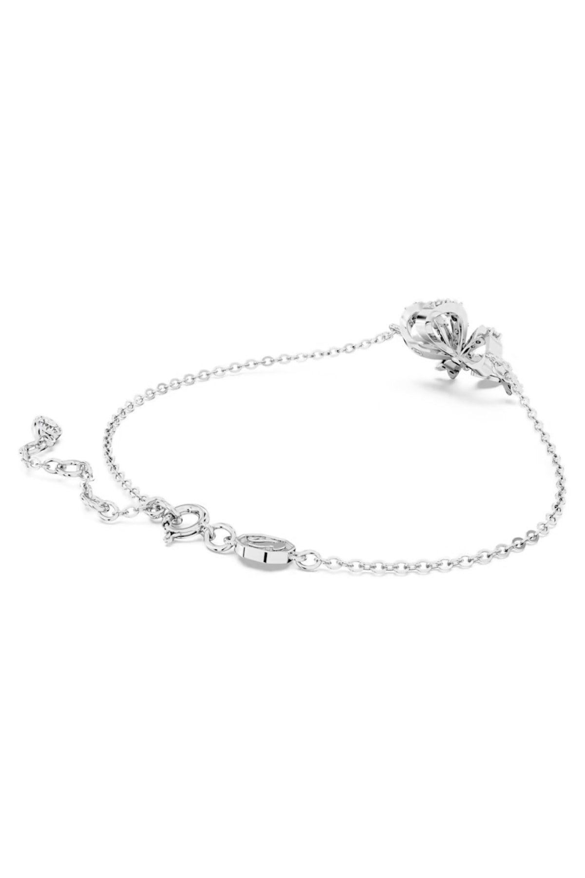 Swarovski Bilezik Volta:Bracelet Xs Bow Whi/Rhs 5647581