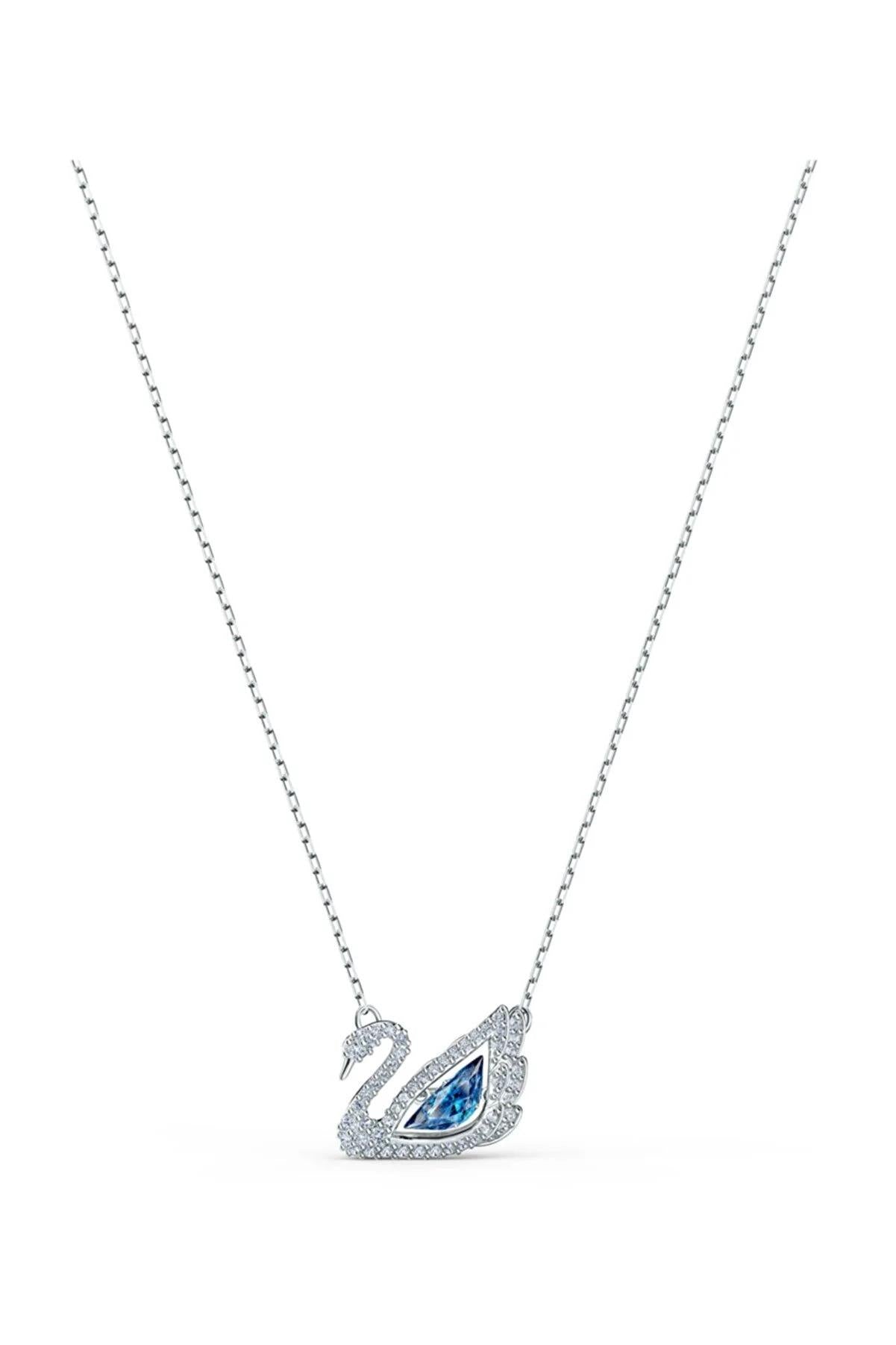 Swarovski Dancing Swan-necklace Czfu-rhs Anni 5533397