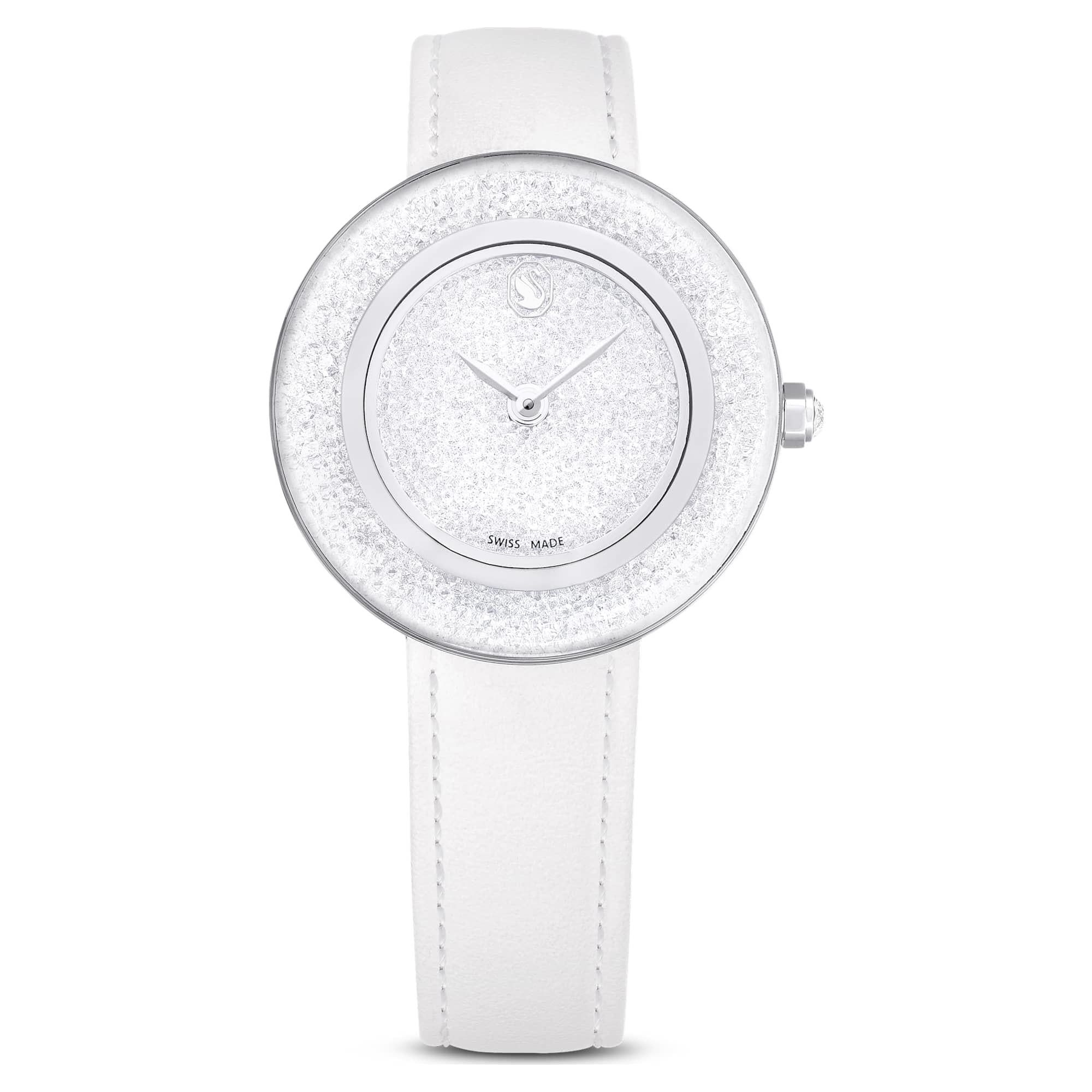 Swarovski Kol Saati Crystallıne Lustre:Ls Whıte/Cry/Sts 5668887