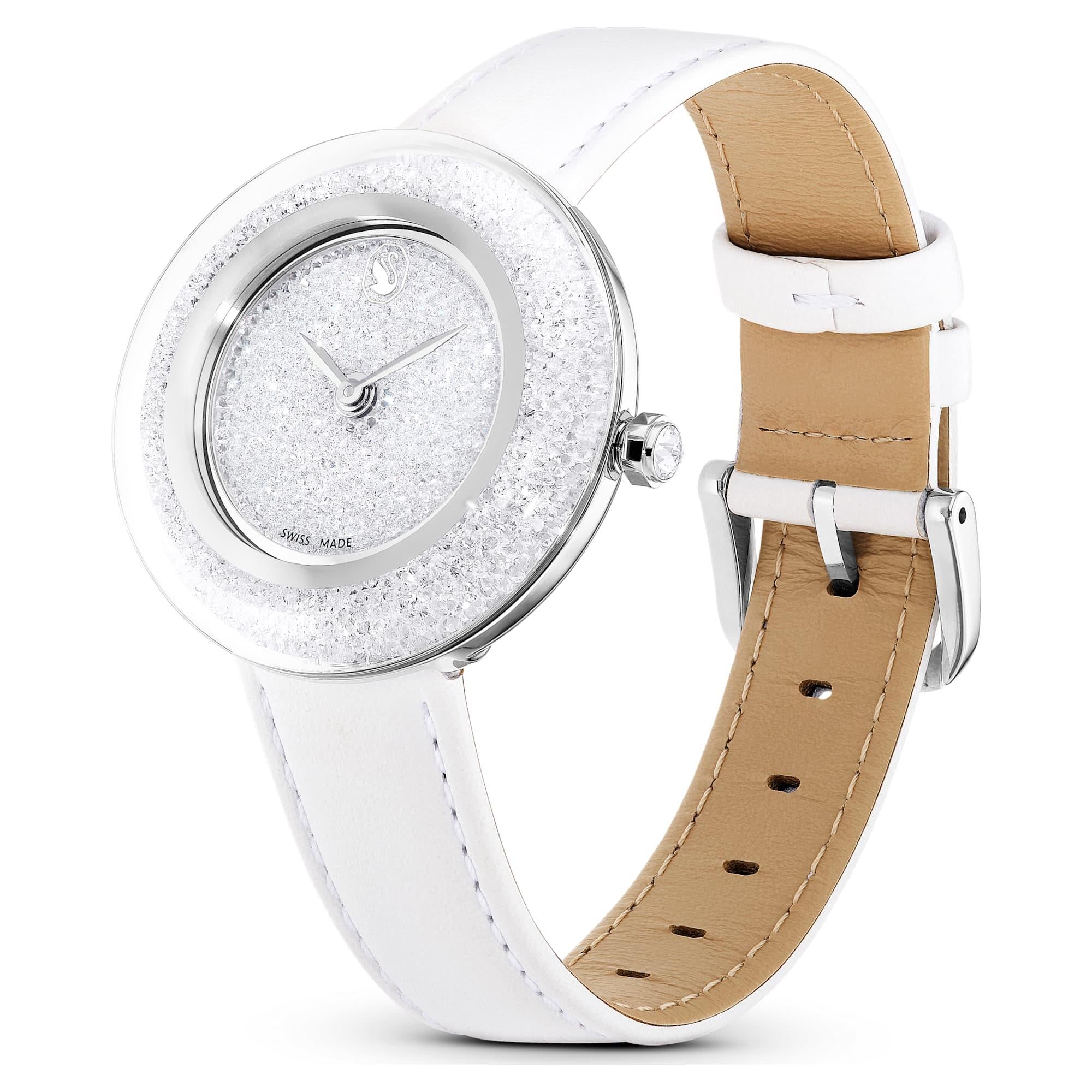 Swarovski Kol Saati Crystallıne Lustre:Ls Whıte/Cry/Sts 5668887