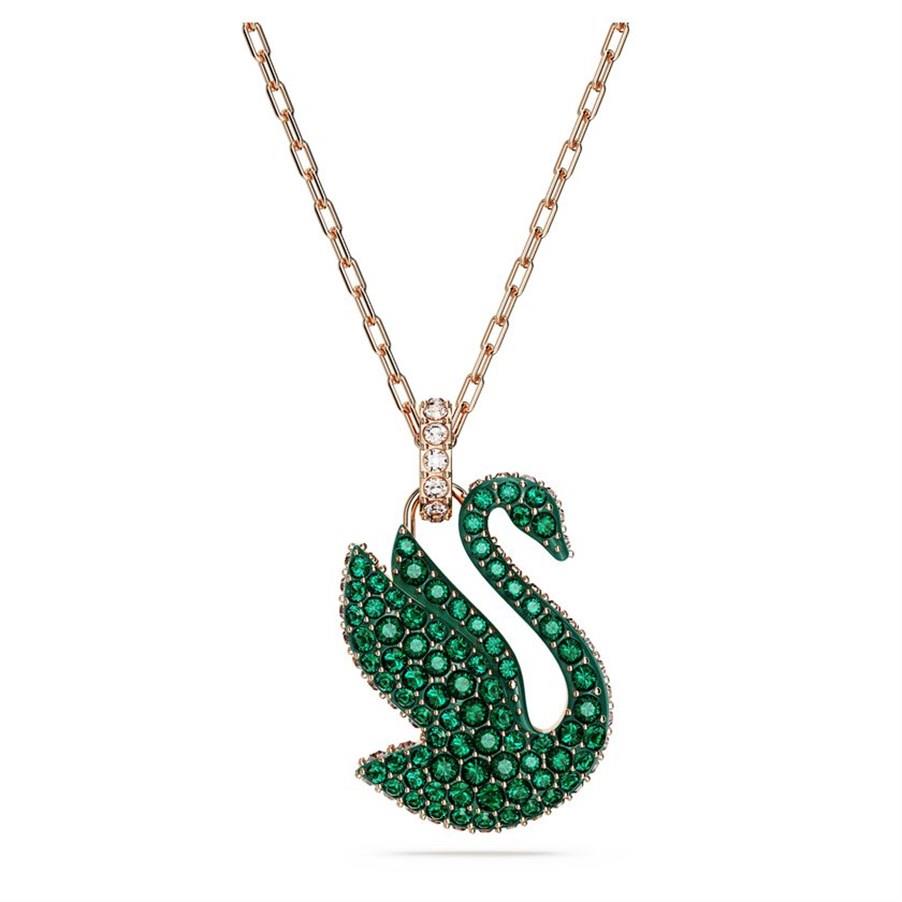 Swarovski Kolye Cex Iconic Swan:Necklace Pendant Gre/Ros 5650067